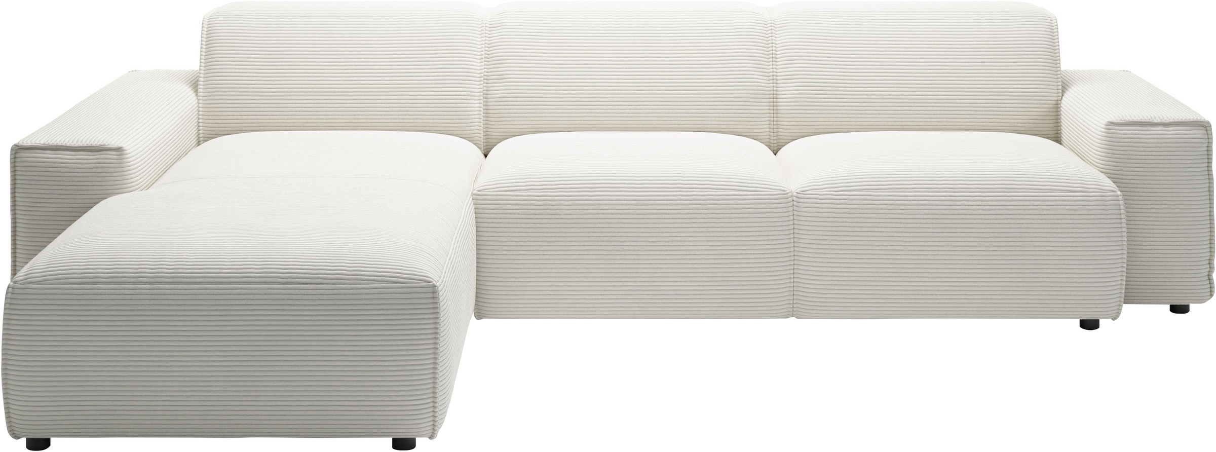 andas Ecksofa »Glimminge auch in Breitcord, Feincord, Bouclé + Easy care-Bezug«, L-Form, Breite 294, Zierkissen