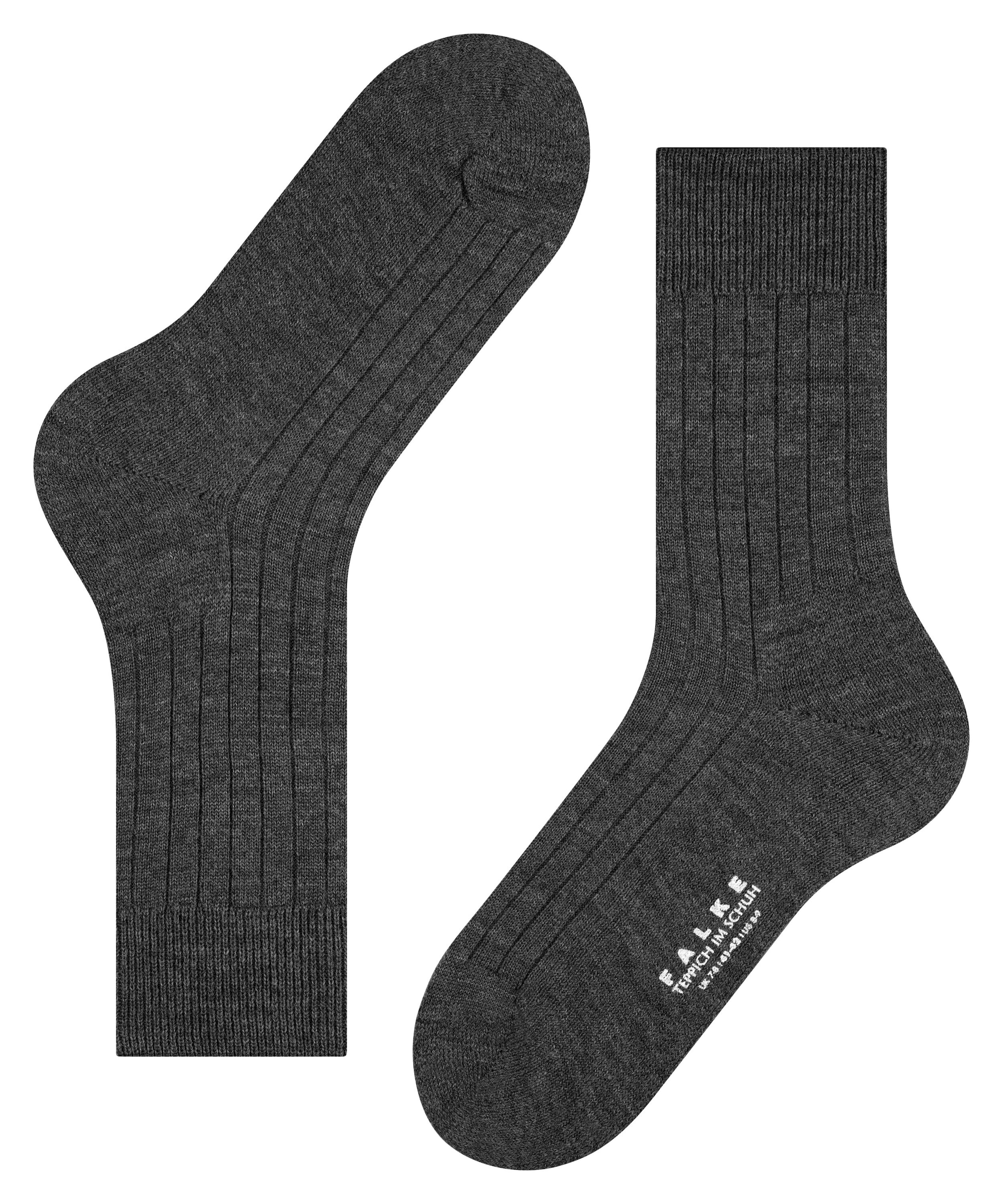 FALKE Socken »Teppich im Schuh«, mit Plüschsohle atmungsaktiv, klimaregulierend, geruchshemmend