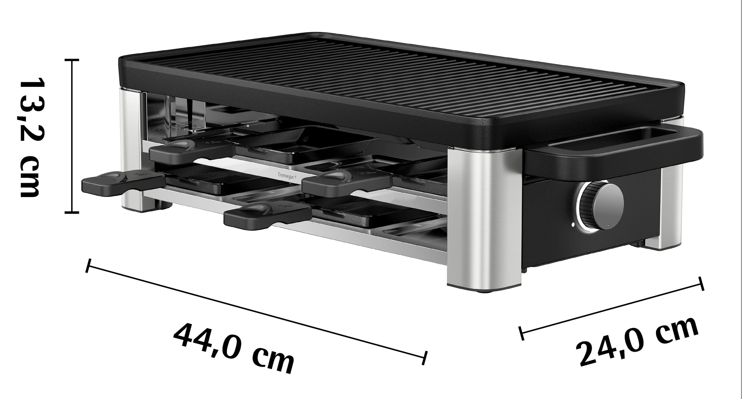 WMF Raclette »Lono Selection« 8 Stk. Raclettepfännchen 1.500 W