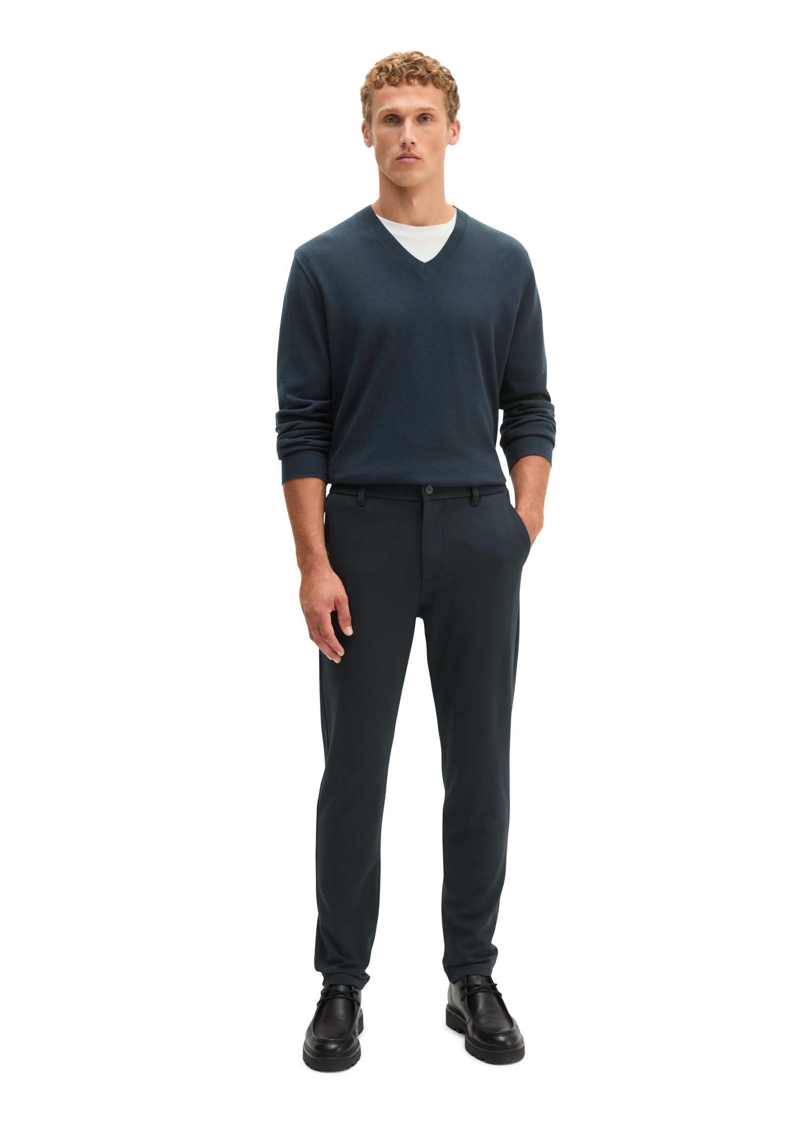 Marc O'Polo Stoffhose »Morot Tapered«  Model Morot Jogger tapered aus weichem Interlock Jersey