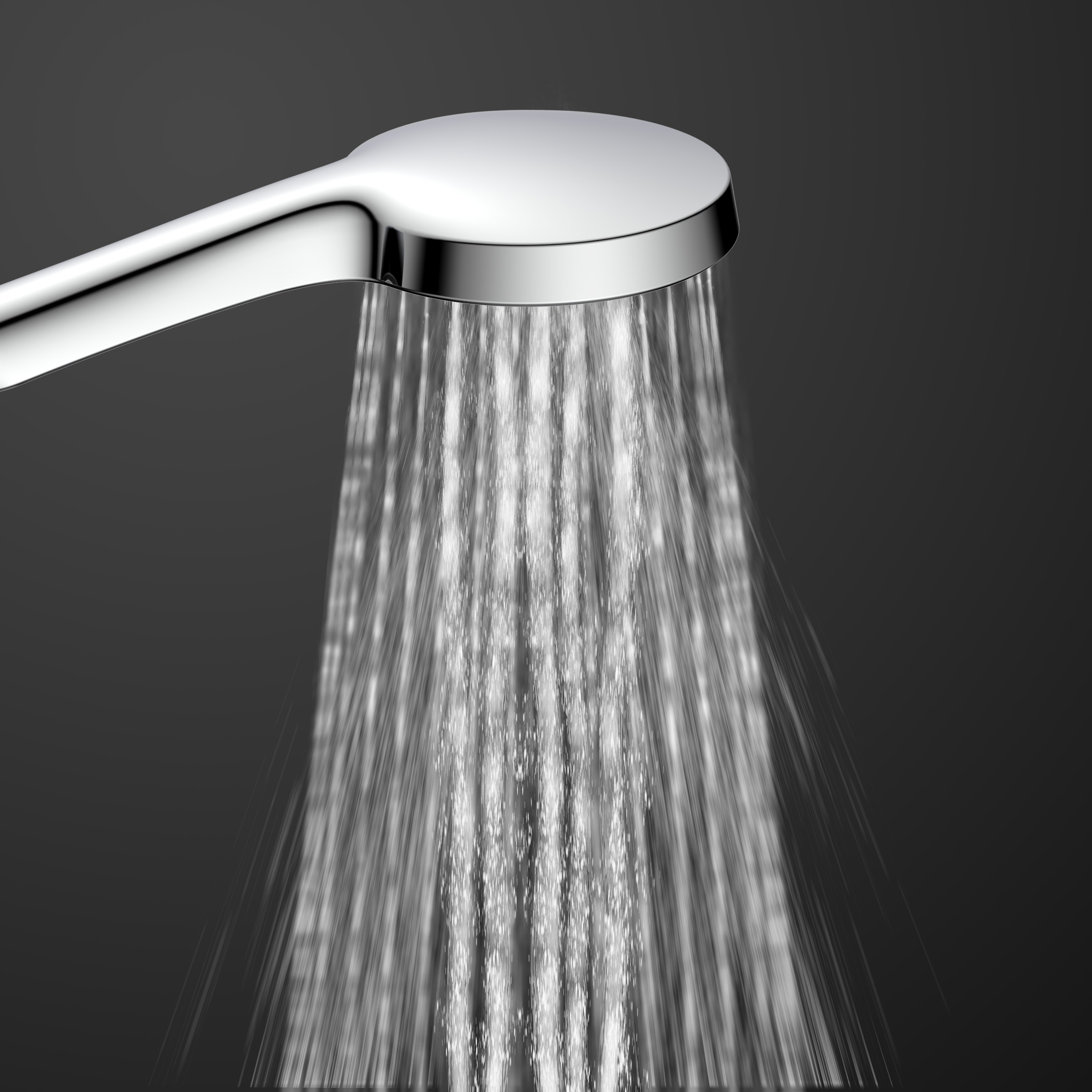 Schütte Brausegarnitur »KARIBIK« Brause-Komplettset, schwarz matt, für die Dusche, Überkopfbrauseset