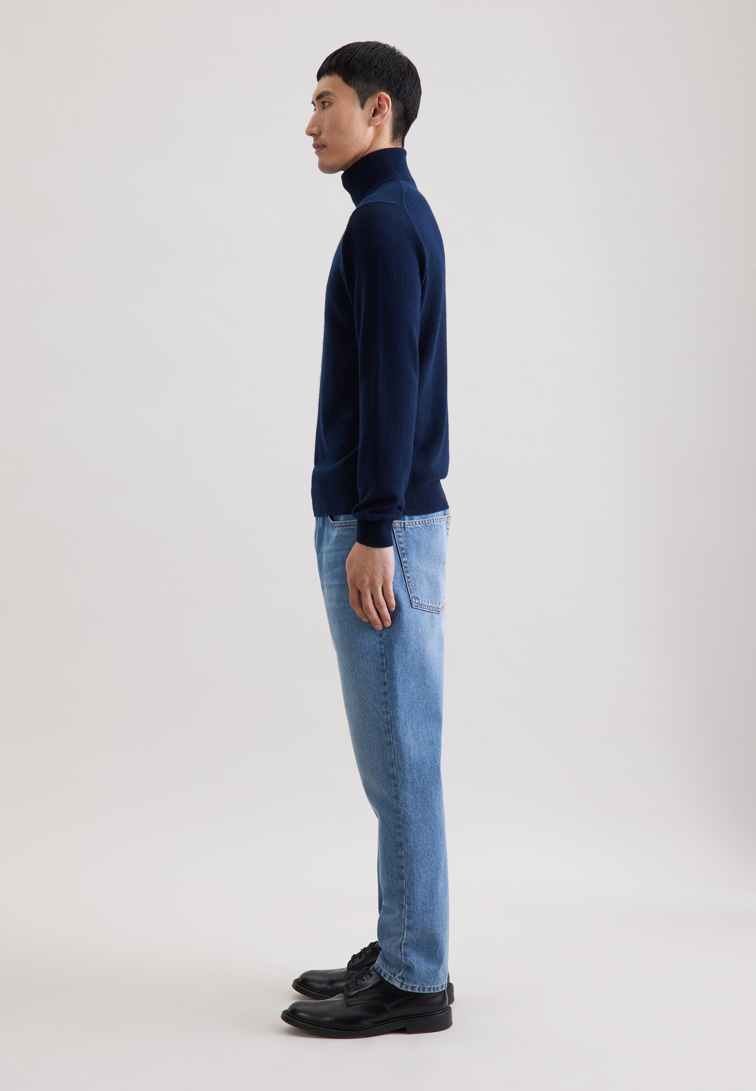 seidensticker Strickpullover »Schwarze Rose« 1/1 Rollkragen Uni