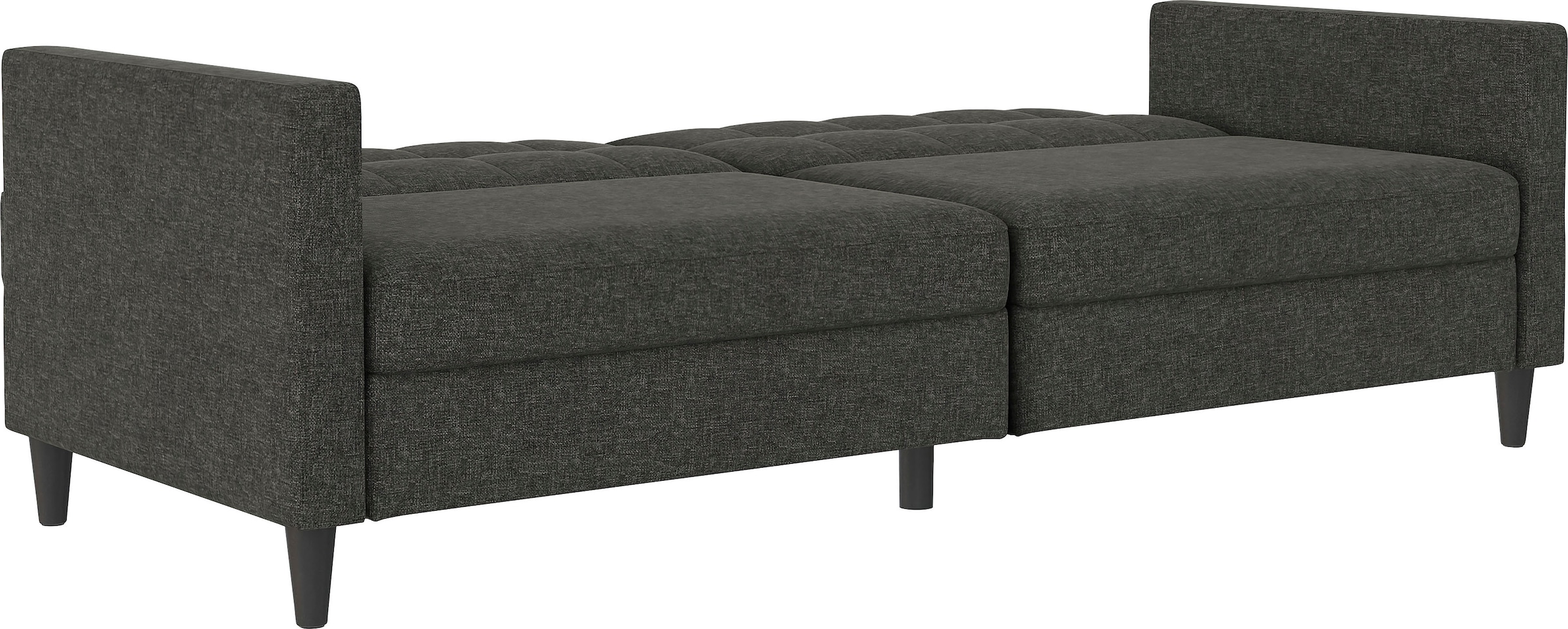 Dorel Home 3-Sitzer »Hartford II«, Bettfunktion, Rückenlehne 2-teilig, 3-fach verstellbar, Sitzhöhe 43 cm