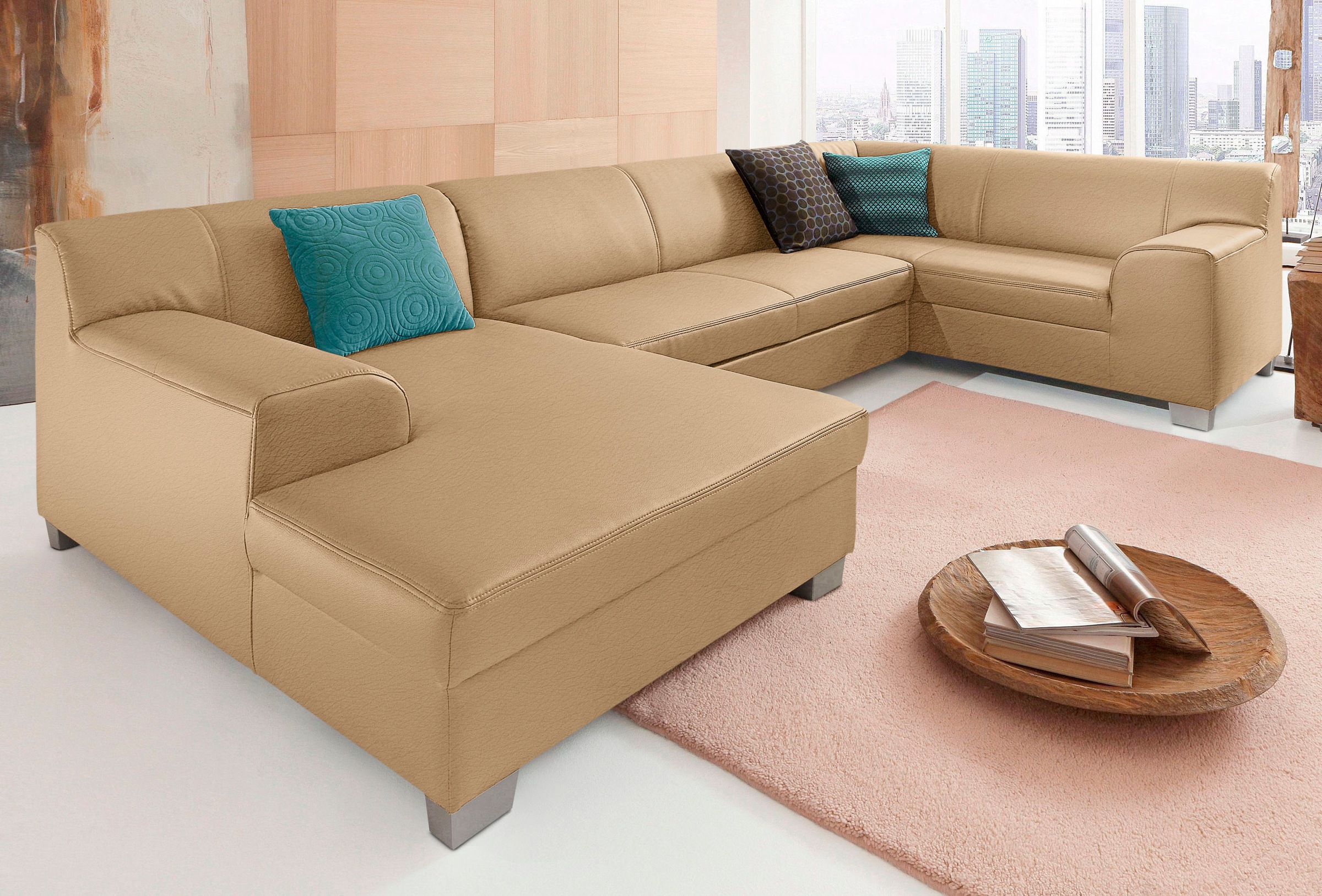 DOMO collection Wohnlandschaft »Amando in vielen Bezugsvarianten, auch in L günstig online kaufen