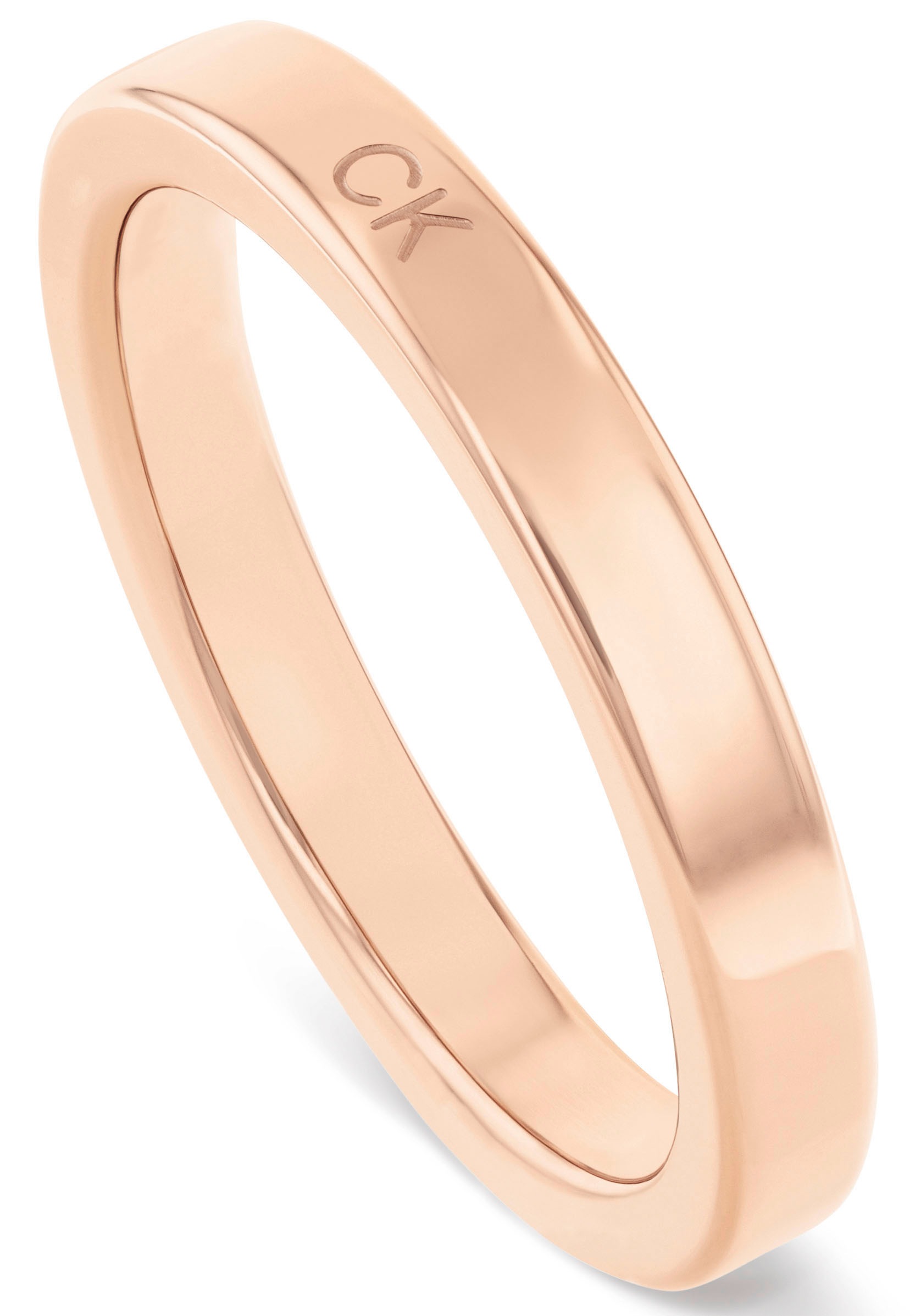 Calvin Klein Ring-Set »Multipack Schmuck Edelstahl Fingerringe Ringset Damenringe SQUARES«, (Set, 3 tlg.)