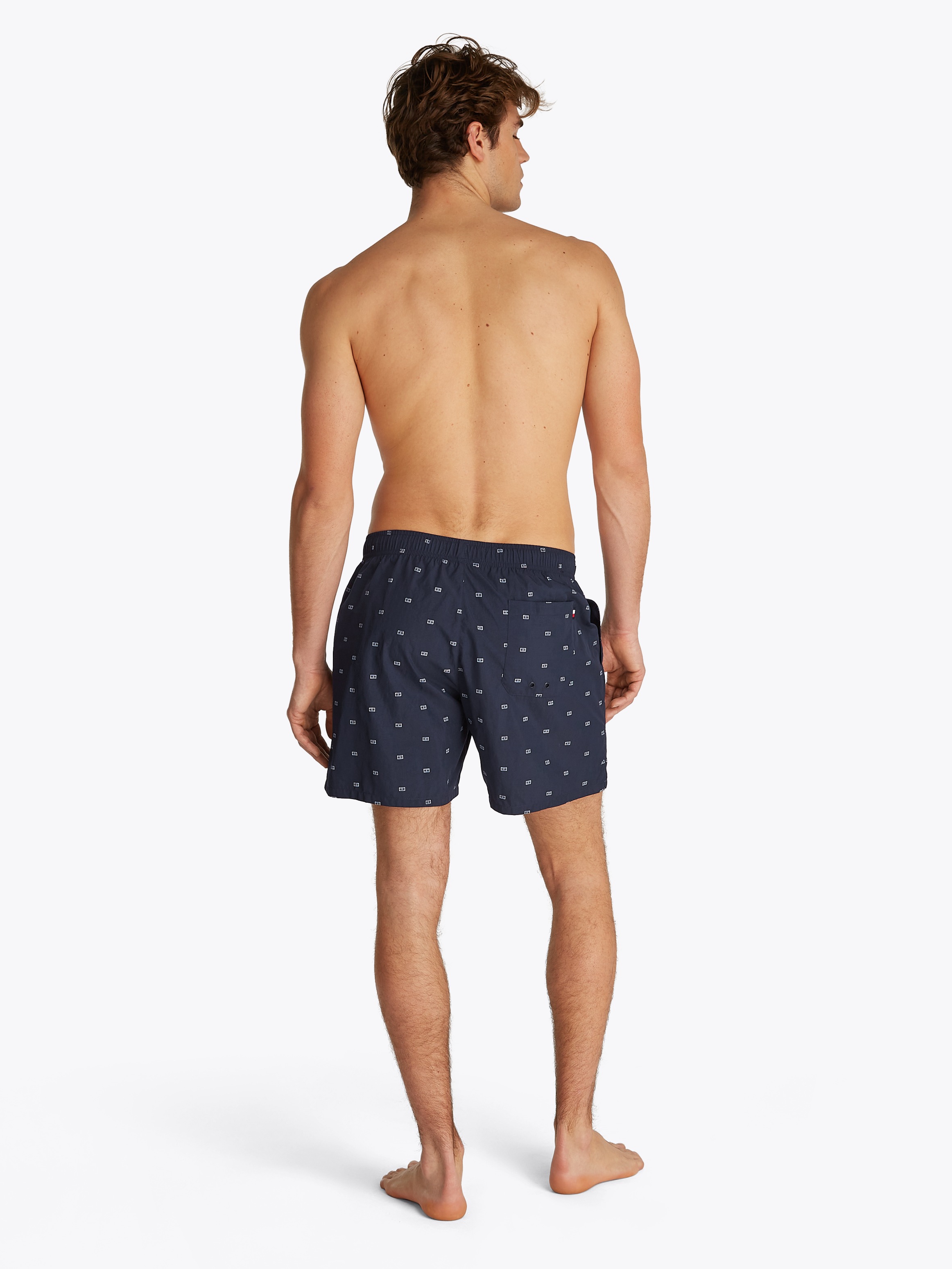 Tommy Hilfiger Swimwear Badeshorts »MEDIUM DRAWSTRING PRINT«, mit Muster