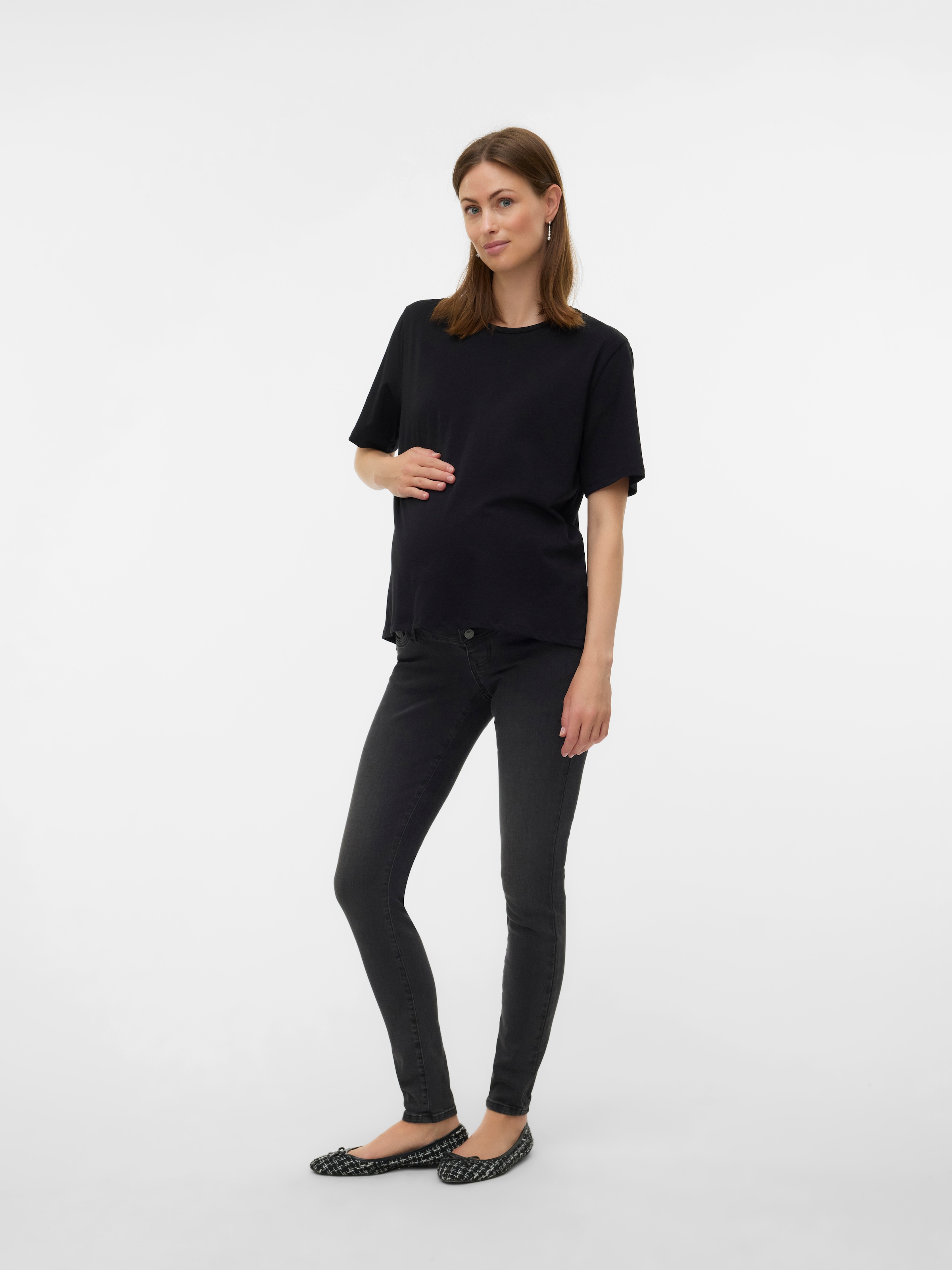 Mamalicious Umstandsjeans »MLMILA  SLIM DG JEANS NOOS«