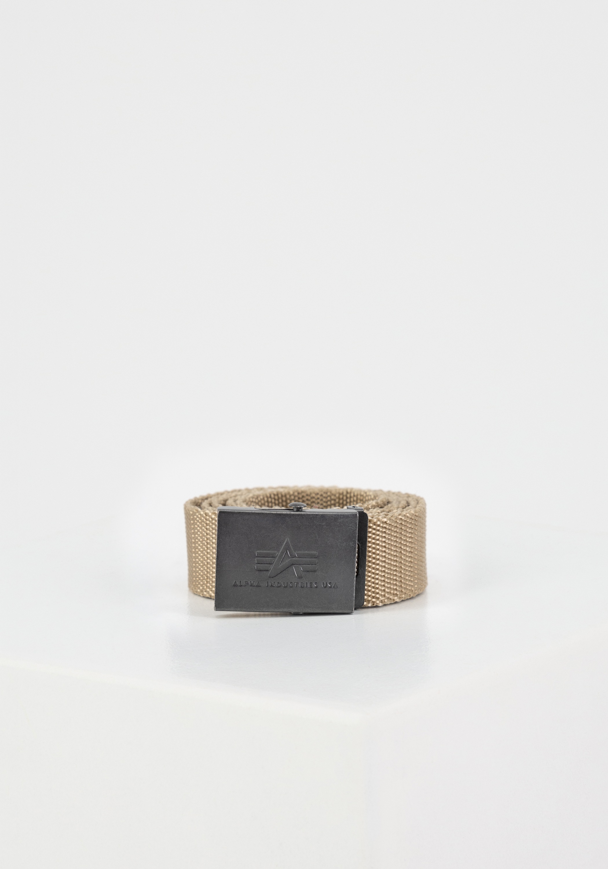 ALPHA INDUSTRIES Ledergürtel »Heavy Duty Belt« khaki