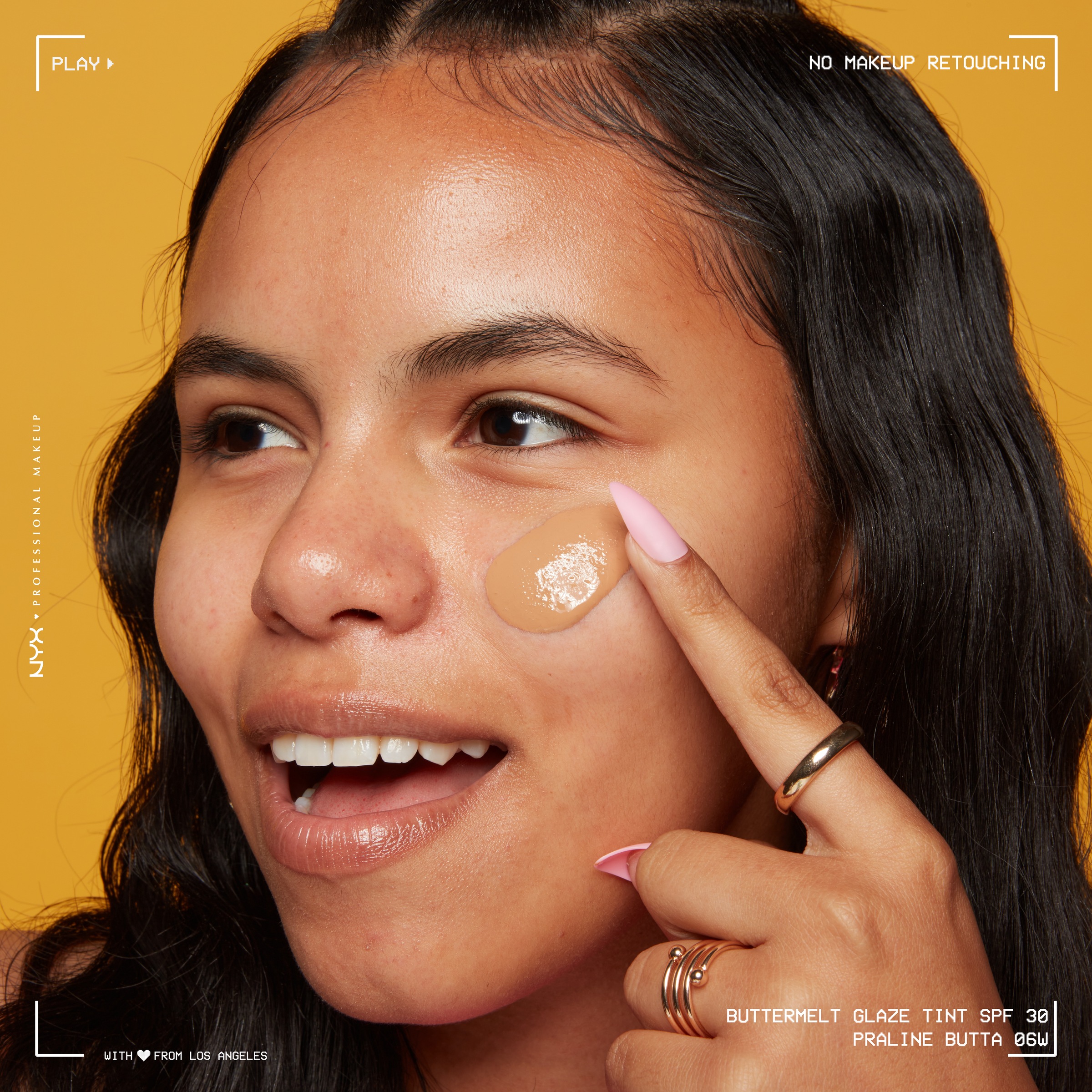 NYX Foundation »NYX Professional Makeup Buttermelt Glaze Foundation LSF 30«