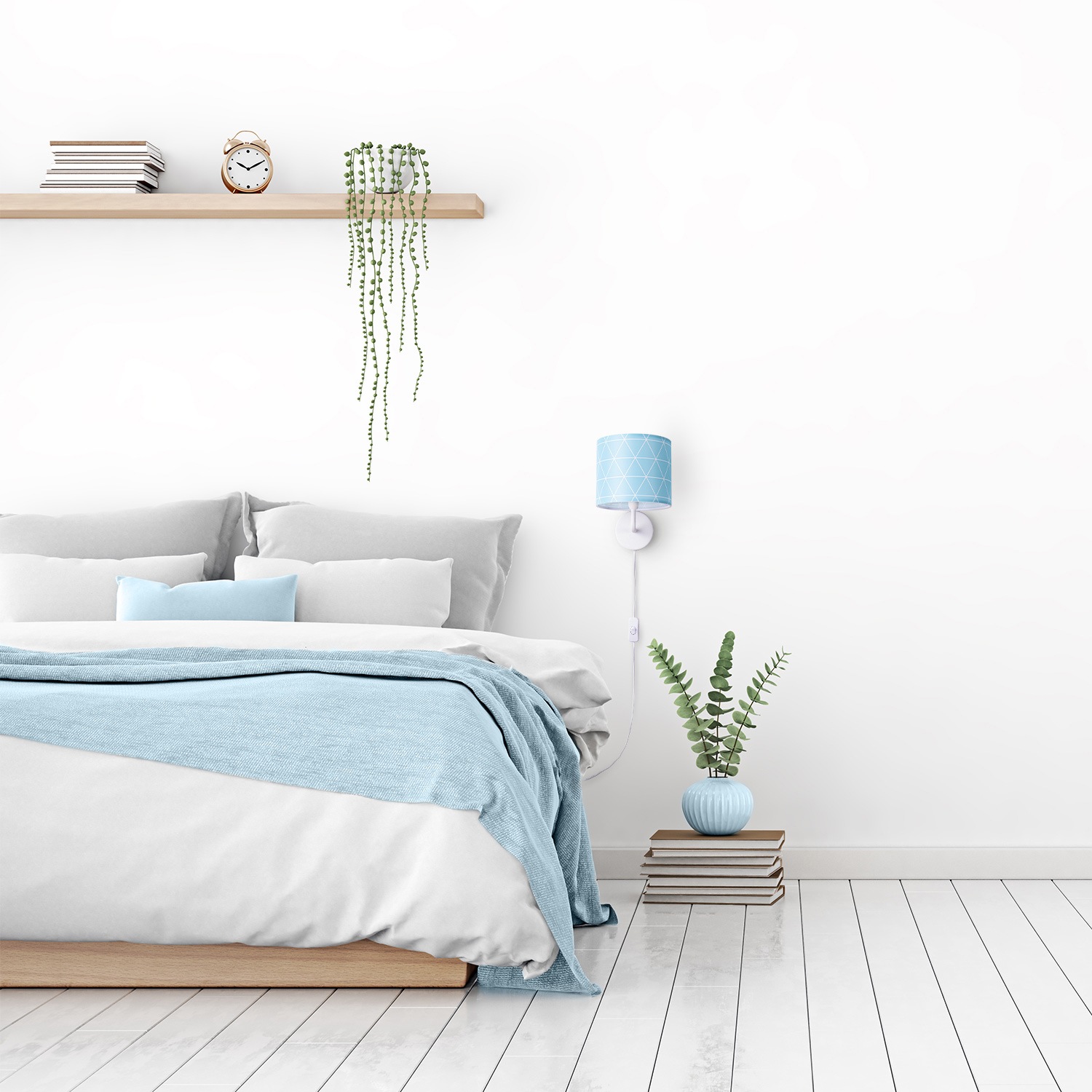 Paco Home Wandleuchte »Stella 401«, 1 flammig, Leuchtmittel E14   ohne Leuc günstig online kaufen