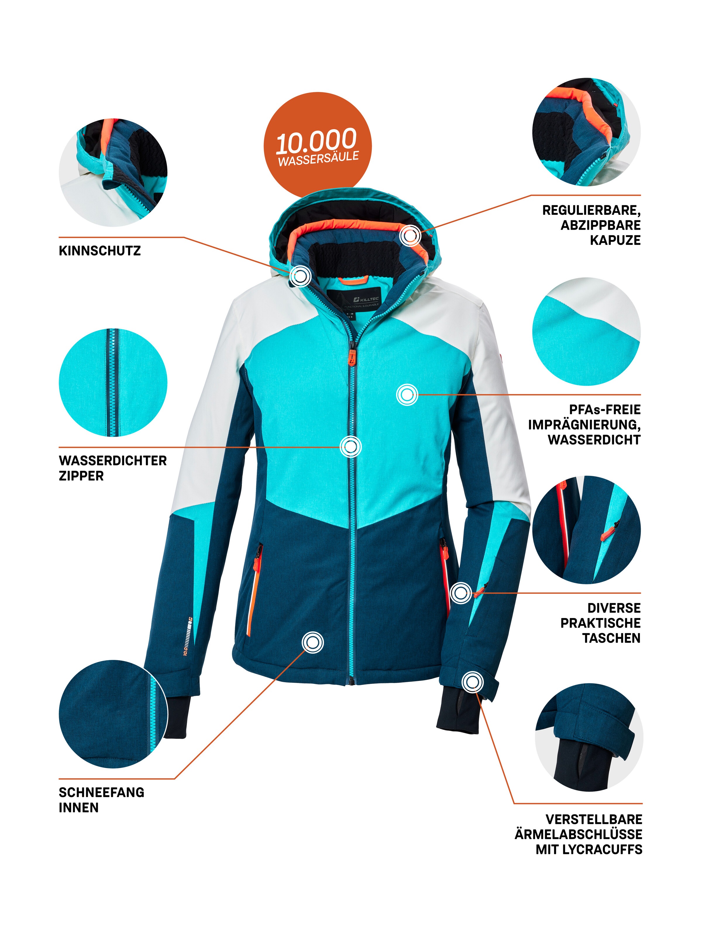 Killtec Skijacke »KSW 66 WMN SKI JCKT«