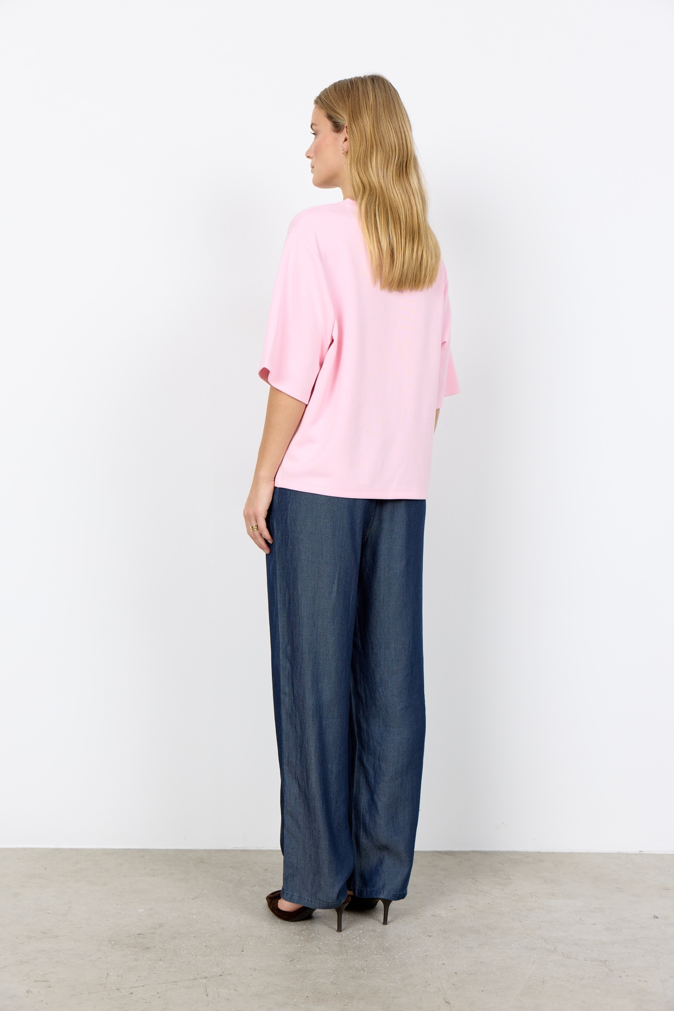 soyaconcept Rundhalsshirt »SC-BANU 231« aus Viskosemischung mit Modal, Polyester und Elasthan, pflegeleicht