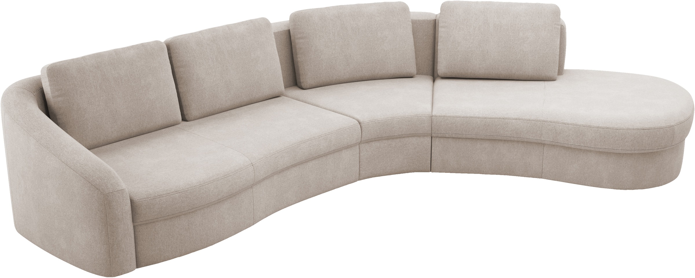 sit&more Ecksofa »Jazz L-Form«, In weiteren Größen erhältlich
