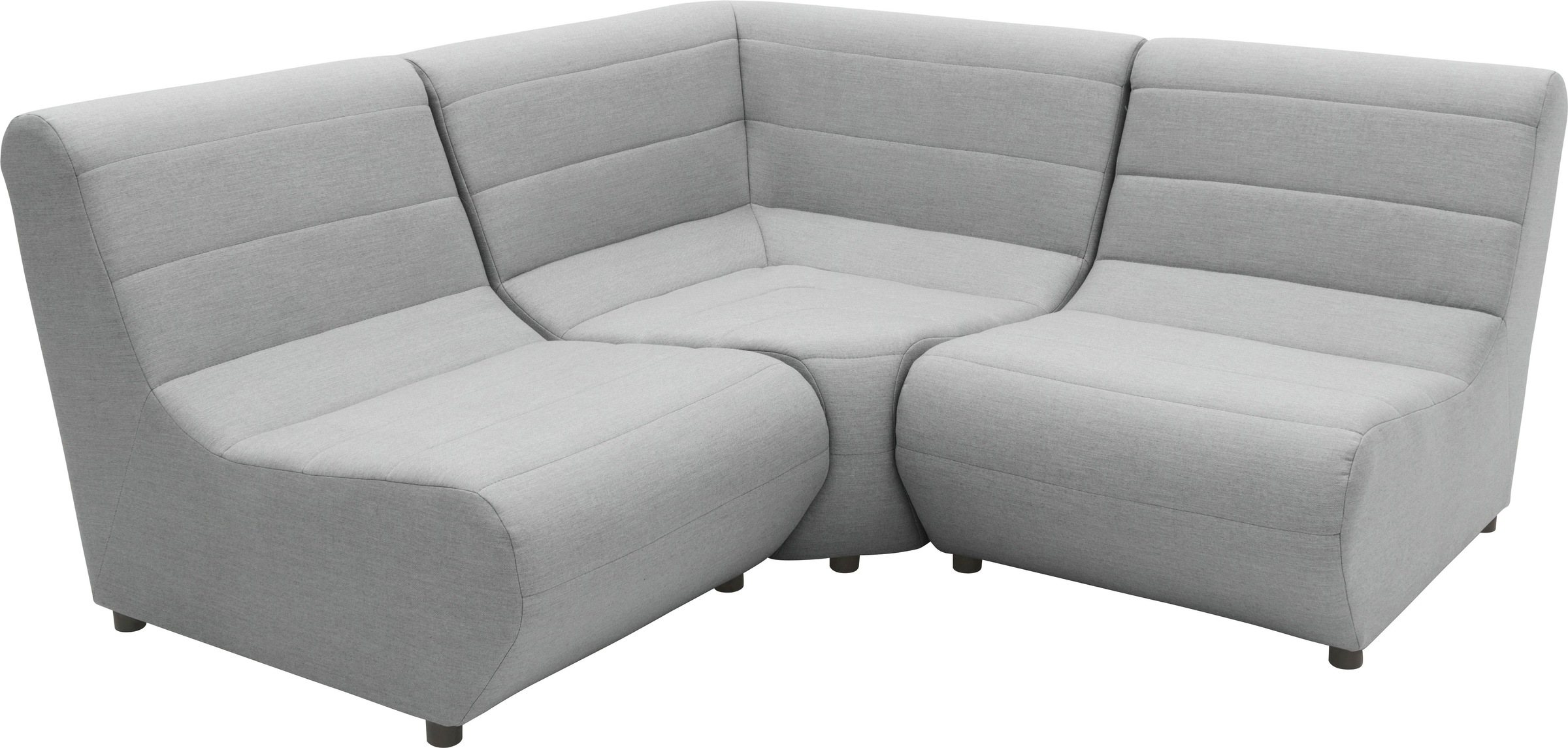 DOMO collection Ecksofa »Soleil, pflegeleichter und wetterfester Bezug« Outdoor, besonderes Design und Formgebung, individuell erweiterbar