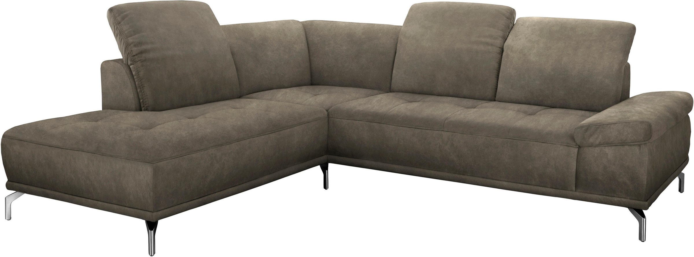 PLACES OF STYLE Ecksofa "Caluna" Inkl.Sitztiefenverstellung, wahlweise mit günstig online kaufen