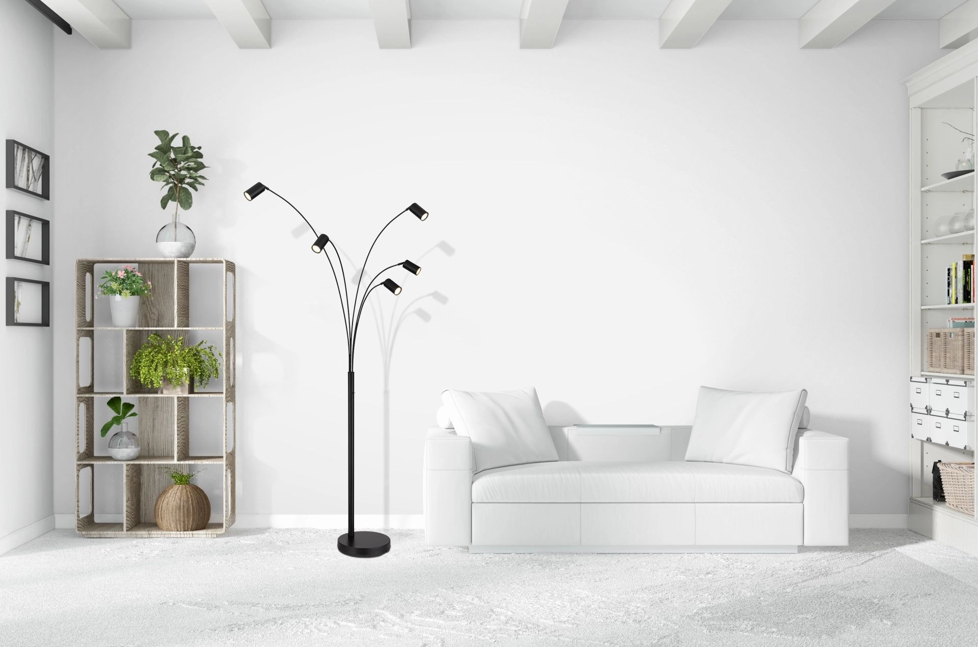 GLOBO LIGHTING Stehlampe »ROBBY«, Leuchtmittel GU10   ohne Leuchtmittel, Wi günstig online kaufen