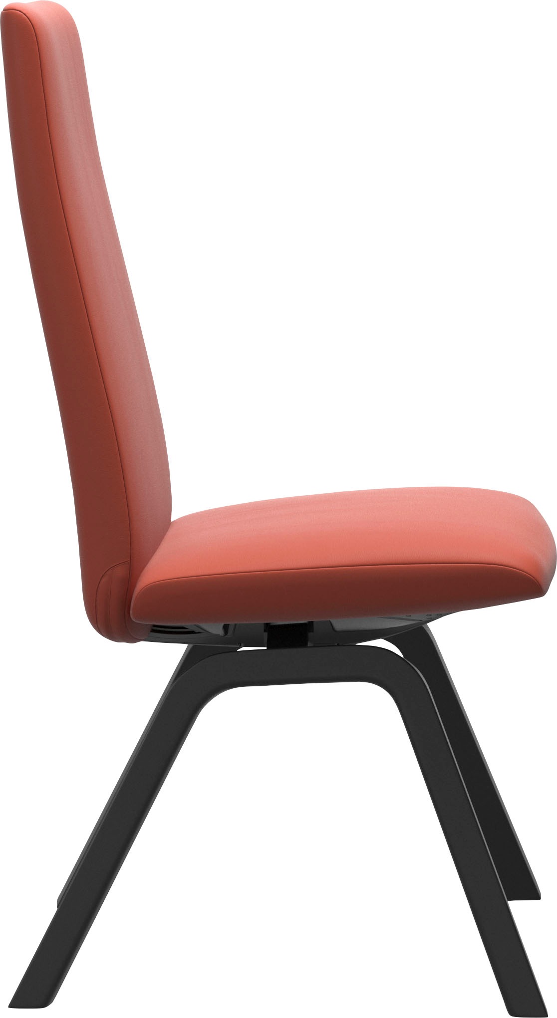 Stressless® Polsterstuhl »Laurel«, Leder BATICK, High Back, Größe M, mit schräggestellten Beinen in Schwarz