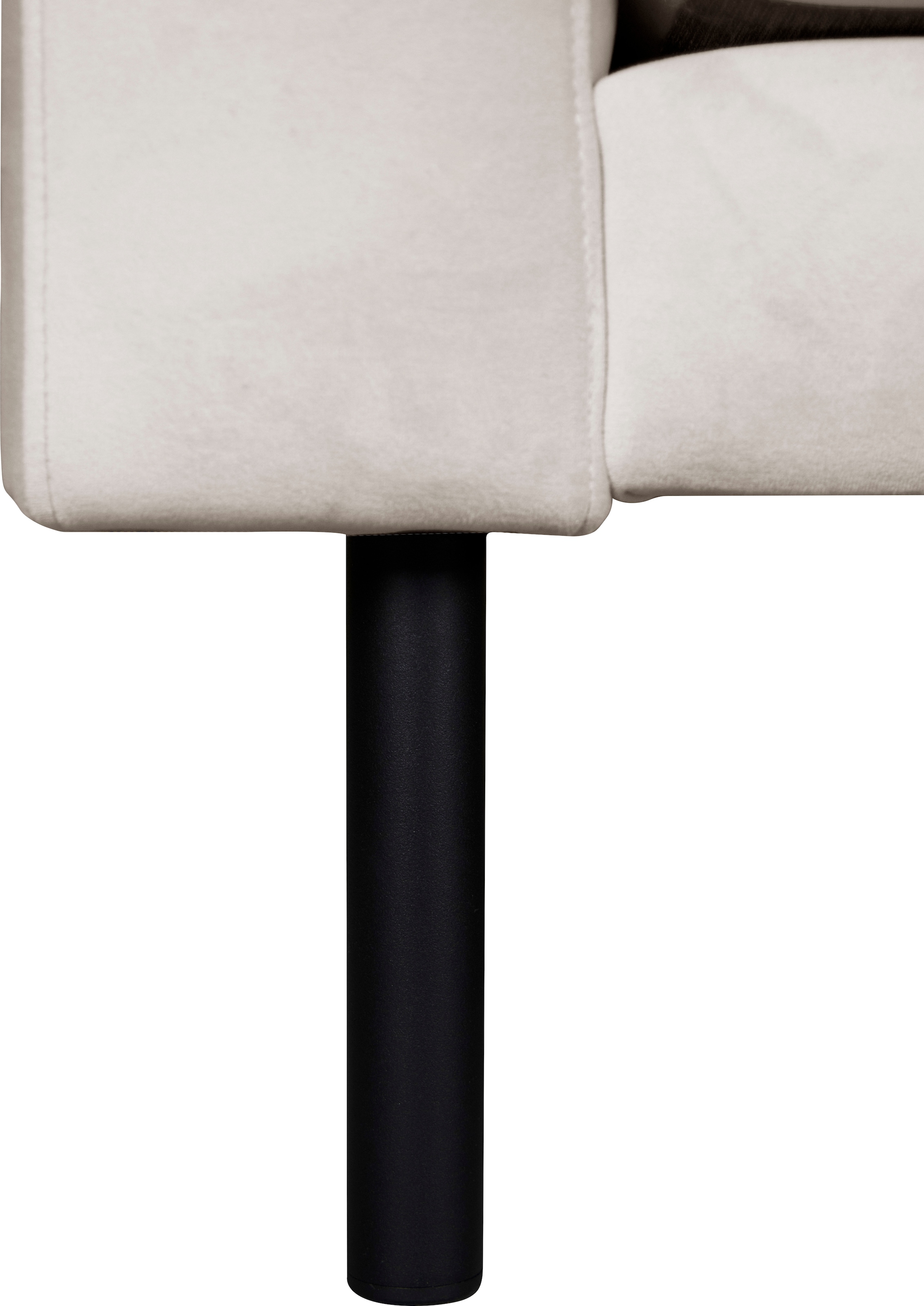 Guido Maria Kretschmer Home&Living 2-Sitzer »Lillibeth Designsofa mit Wellenunterfederung, Maße B/T/H: 155/74/83 cm«, Zierkissen als Wendekissen, in Samtoptik oder Cord