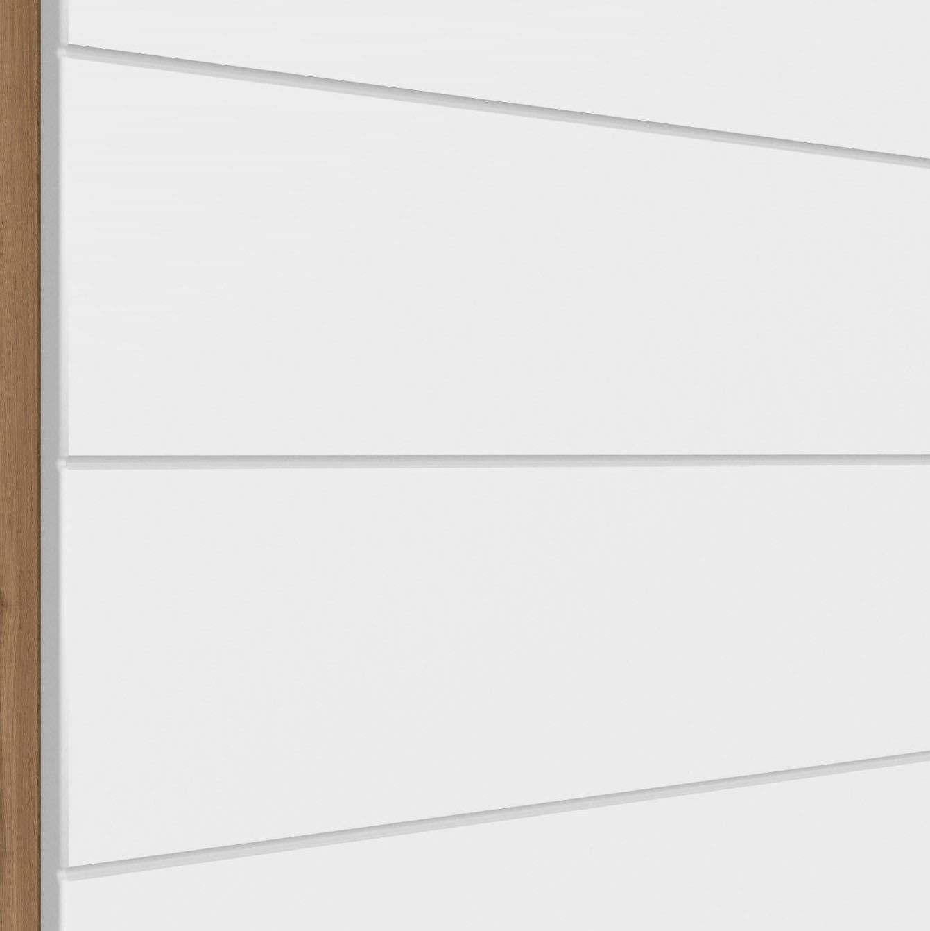 KOCHSTATION Unterschrank »KS-Luhe«, 60 cm breit, hochwertige MDF-Fronten mit waagerechter Lisene
