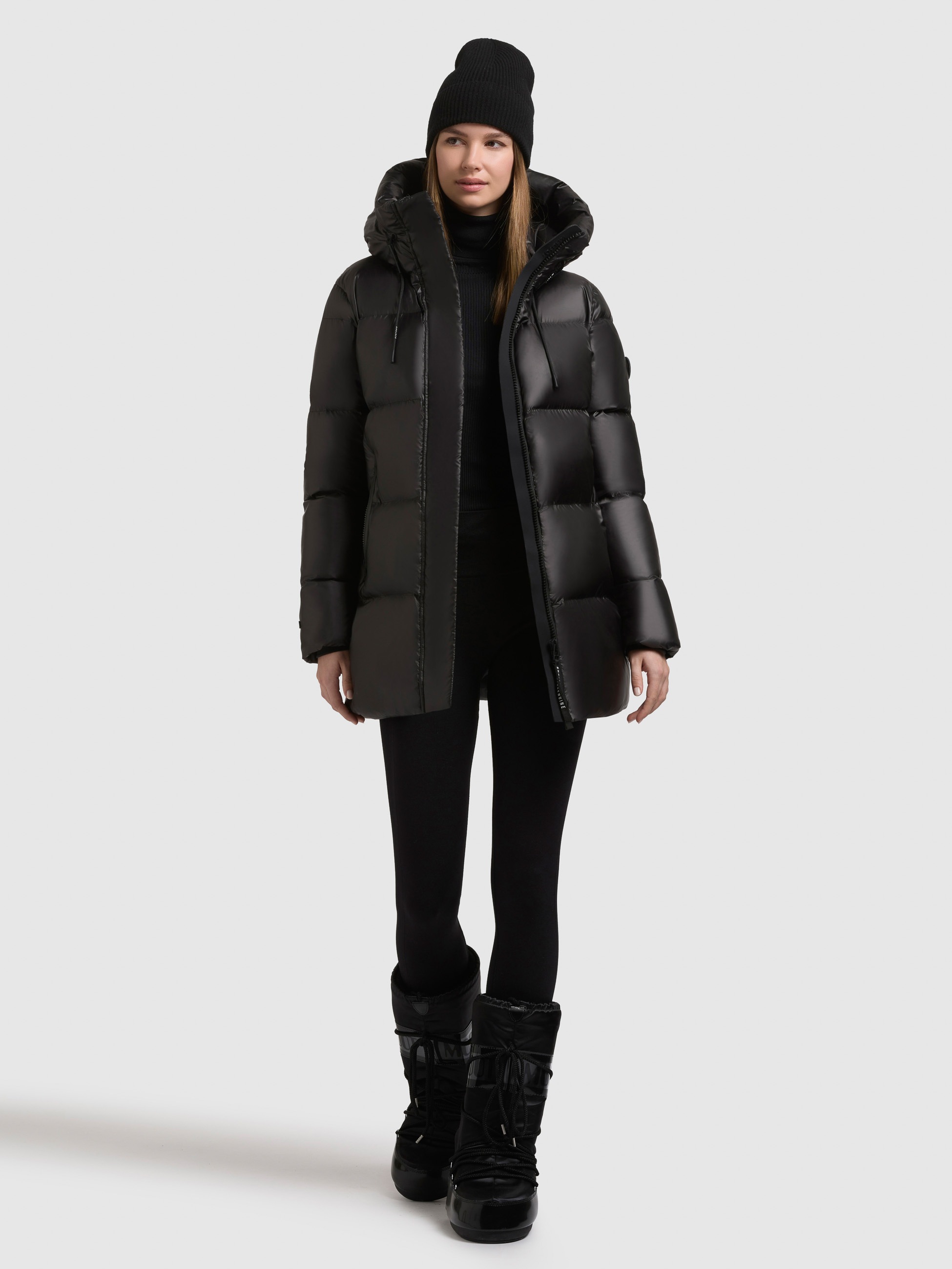 khujo Steppjacke »DROWN SHINY« mit Kapuze