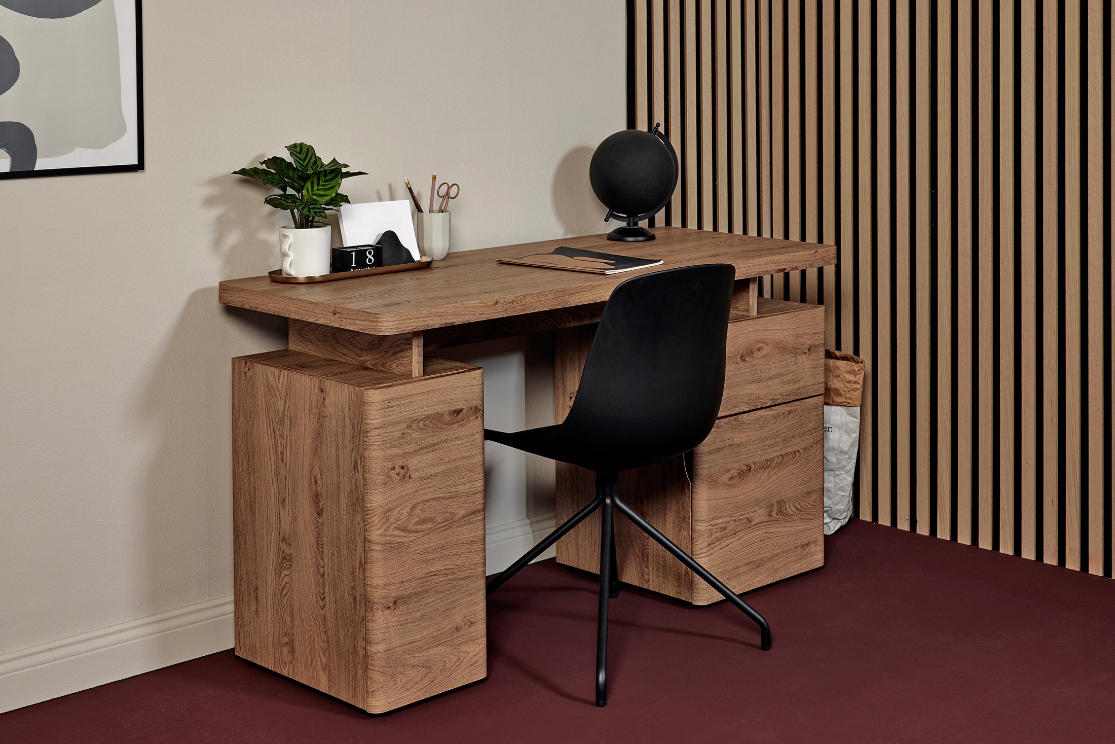 Jahnke Schreibtisch »CU-LIBRE 140« 1 Stk. tlg. Platzsparender Arbeitsplatz, günstig online kaufen