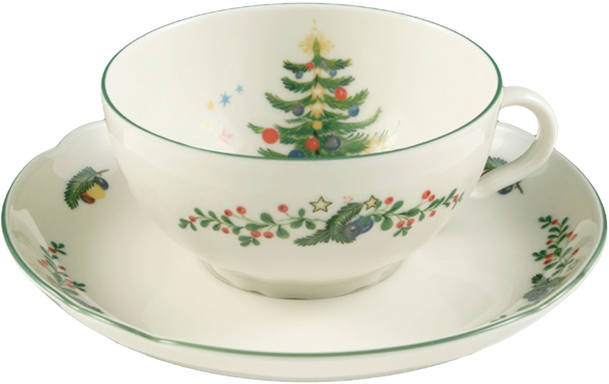 Seltmann Weiden Tasse »Marieluise Weihnachten, Teeobertasse 0,21 l« mit weihnachtlichem Dekor