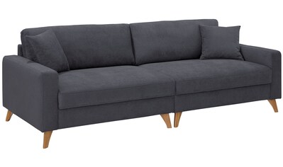 Home affaire Big-Sofa »Stanza«, incl. 2 Zierkissen und Keder, moderne Holzfüße, B/T/H:... kaufen Home affaire Big-Sofa »Stanza«, incl. 2 Zierkissen und Keder, moderne Holzfüße, B/T/H:... kaufen