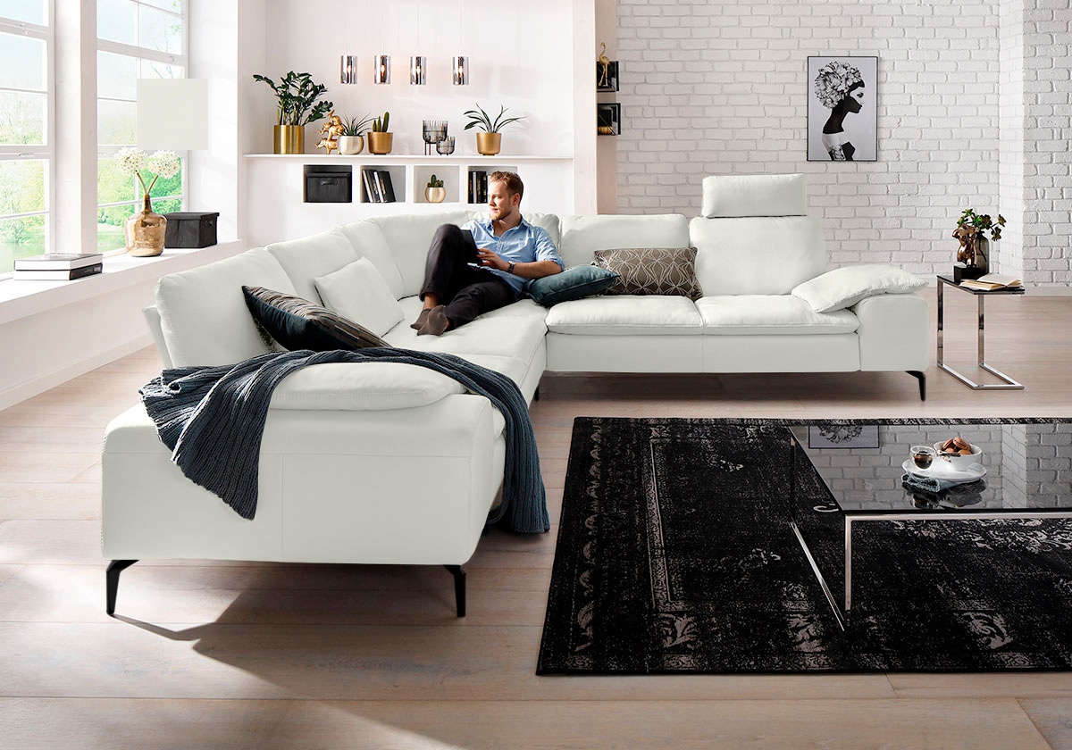 W.SCHILLIG Ecksofa »valentinoo, Designsofa, elegant und bequem, L-Form« mit günstig online kaufen