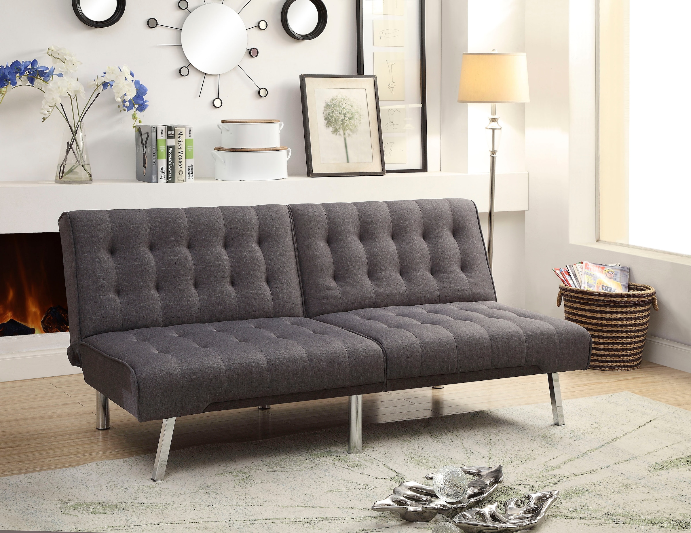 ATLANTIC home collection Sofa »Pierre«, mit verstellbarer Rückenlehne, mit  Wellenunterfederung online kaufen