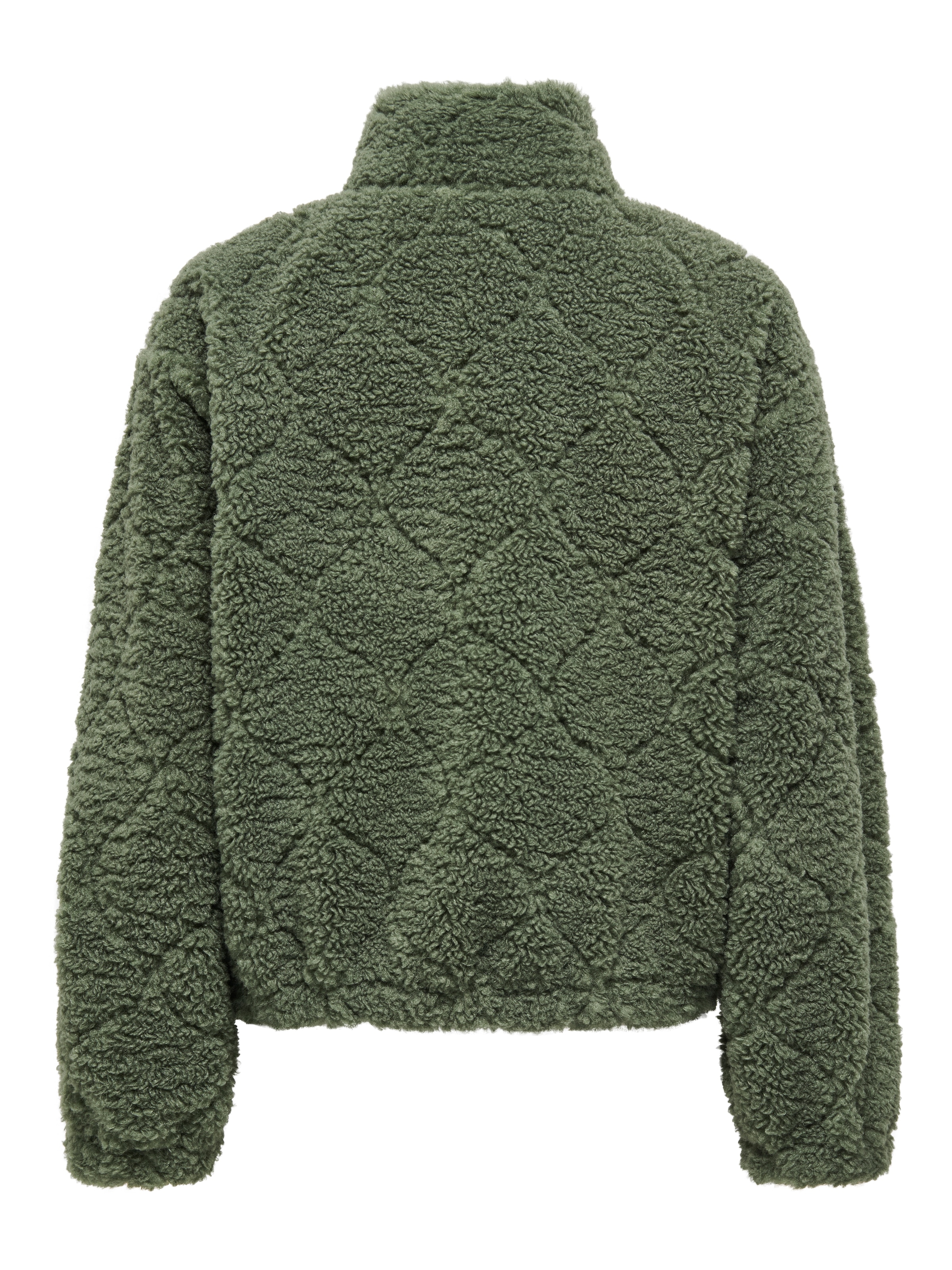 ONLY Sweatjacke »ONLXENA L/S TEDDY BOX SWT«