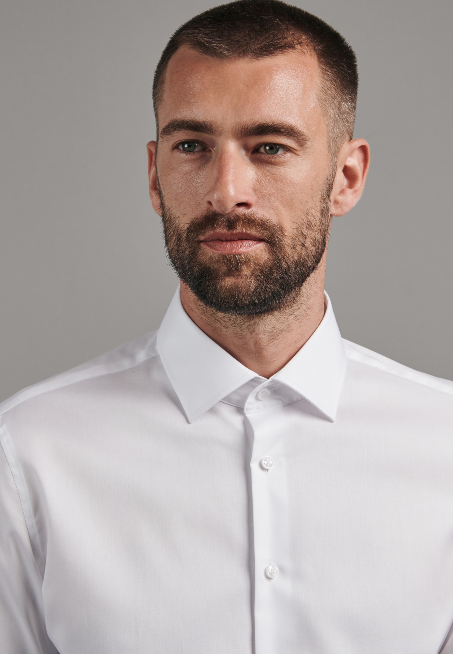 seidensticker Langarm Uni Kentkragen Slim Businesshemd bestellen »Slim«, Online-Shop im