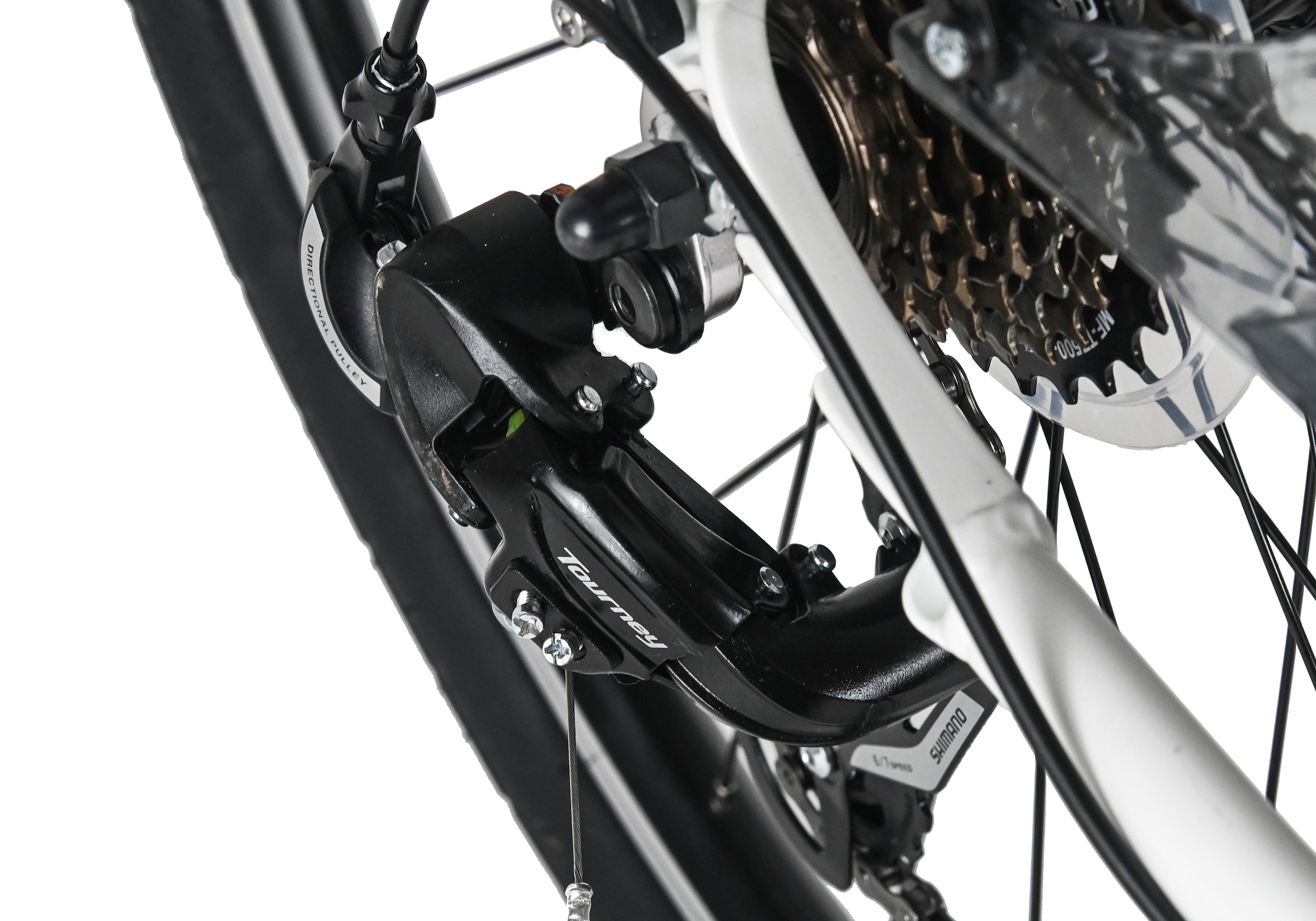 Dacapo Trekkingrad »Firenze 100 Weiß 21 Gänge RH 48 cm V-Brakes« 21 Gang Shimano Tourney Schaltwerk Kettenschaltung