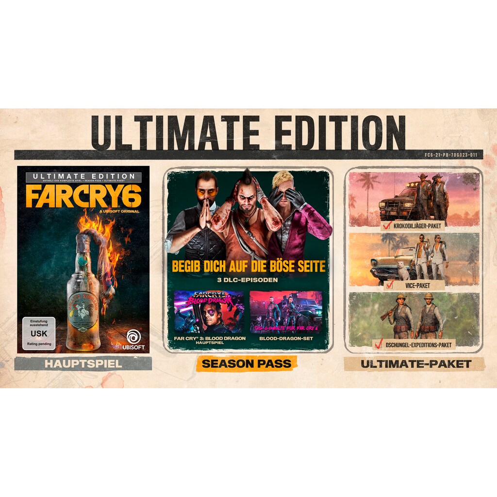 UBISOFT Spielesoftware »Far Cry 6 - Ultimate Edition«, Xbox One-Xbox Series X