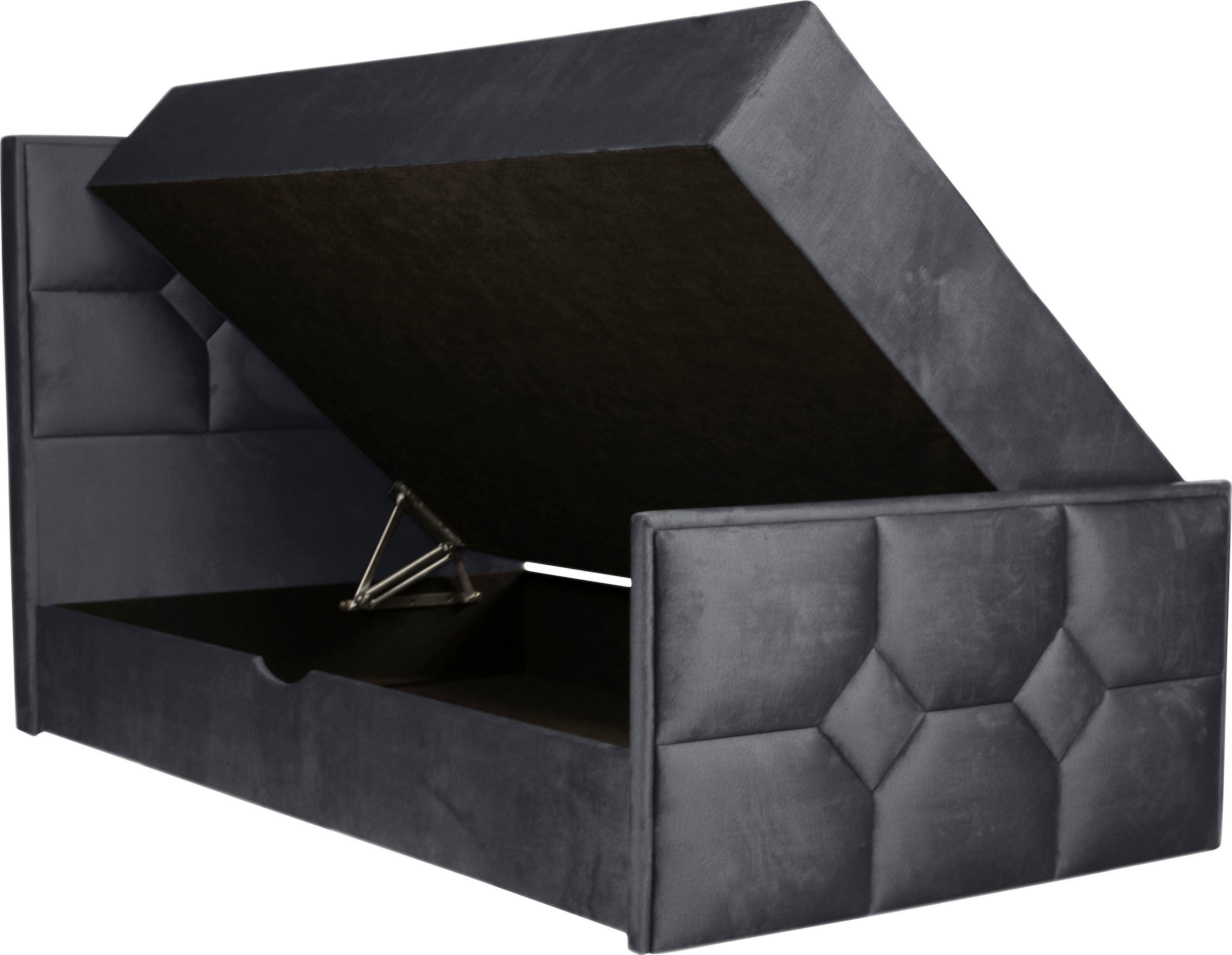 Leonique Boxspringbett »Ambre«, mit Taschen-Federkernmatratze