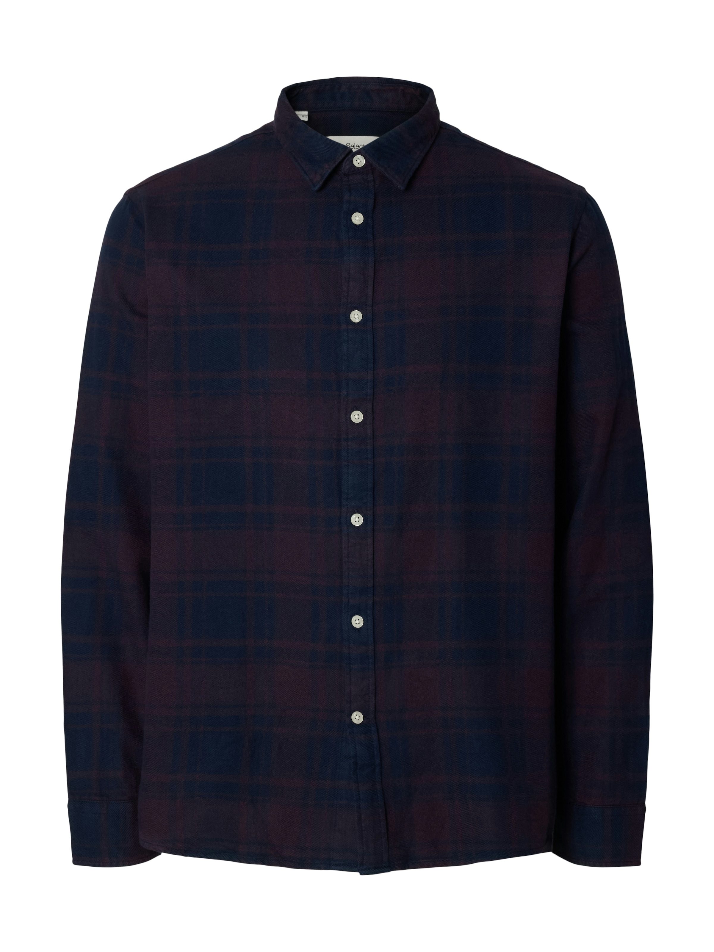 SELECTED HOMME Langarmhemd »SLHREGNOAH BRUSHED LS SHIRT D«