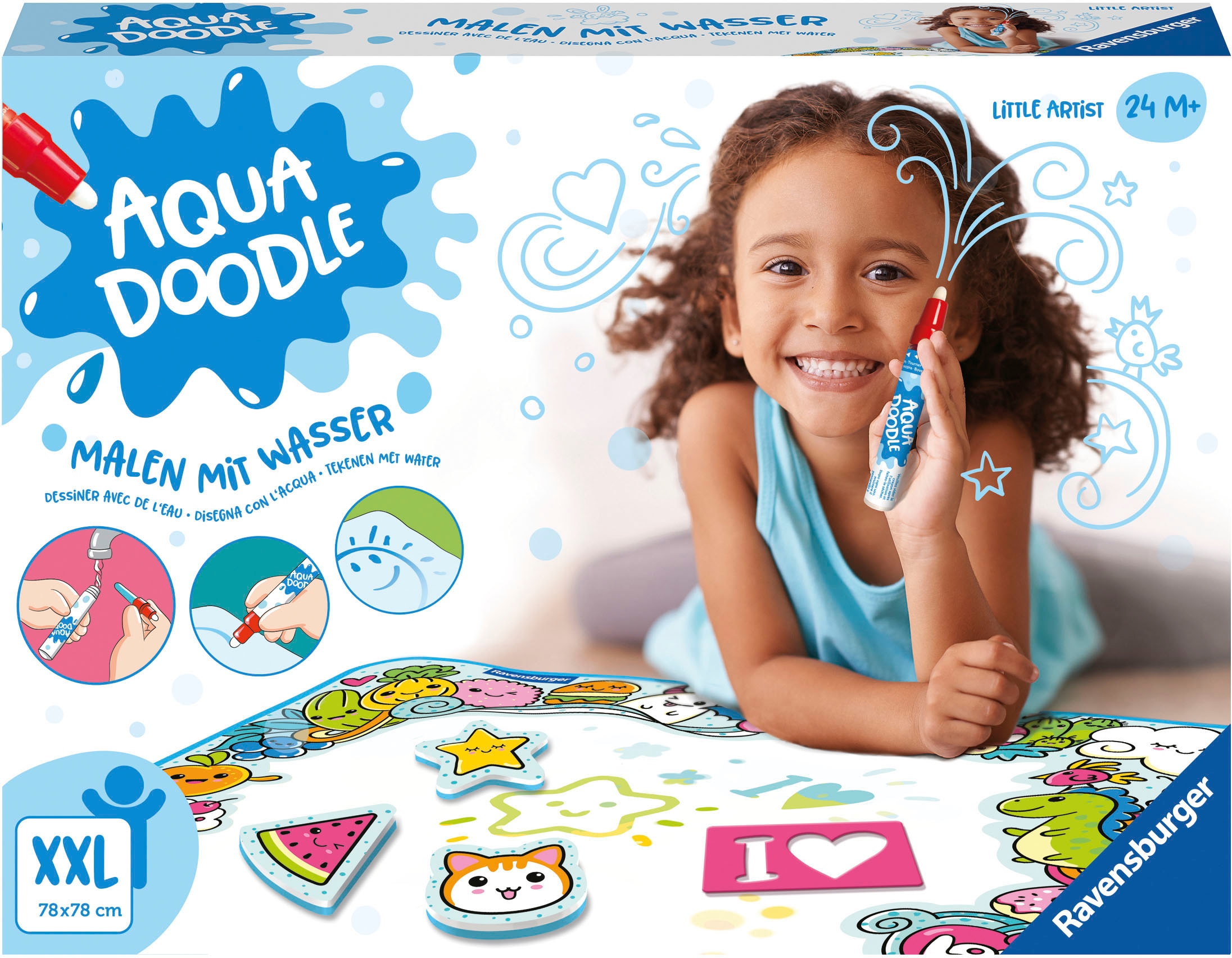 Ravensburger Kreativset »ministeps®, Aqua Doodle®, Little Artist«, Made in Europe