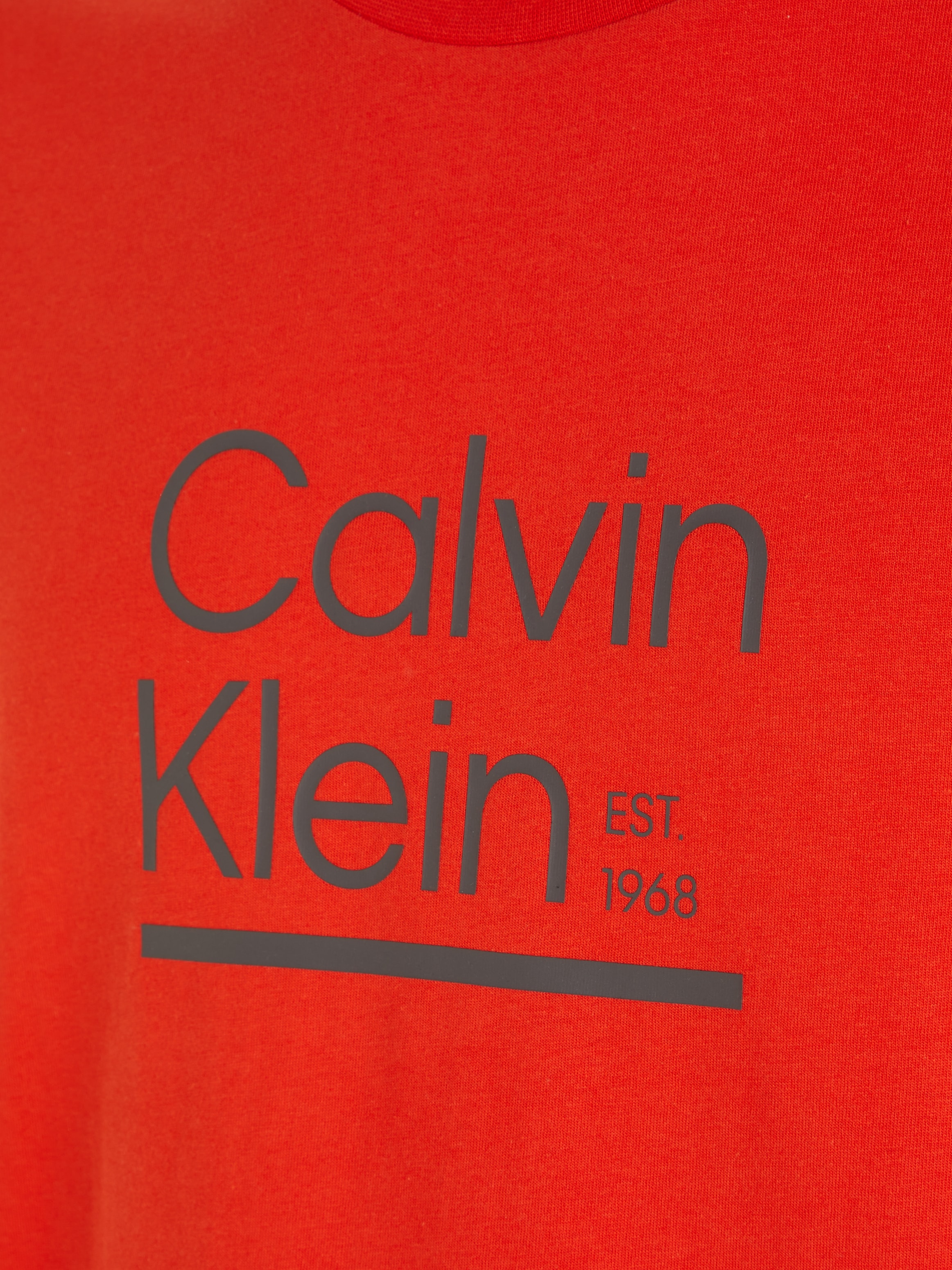 Calvin Klein T-Shirt »CONTRAST mit LOGO T-SHIRT«, LINE kaufen CK-Logodruck