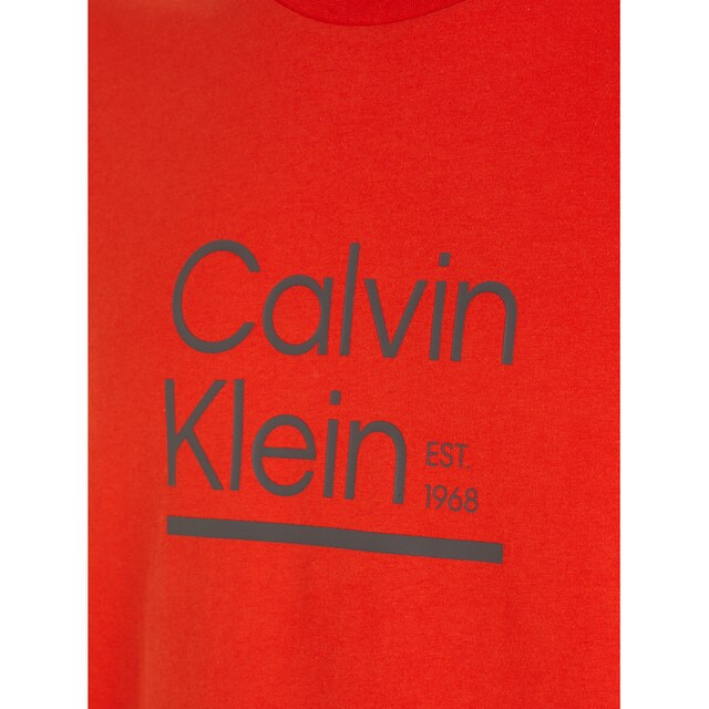 Calvin Klein T-Shirt »CONTRAST LINE LOGO T-SHIRT«, mit CK-Logodruck kaufen