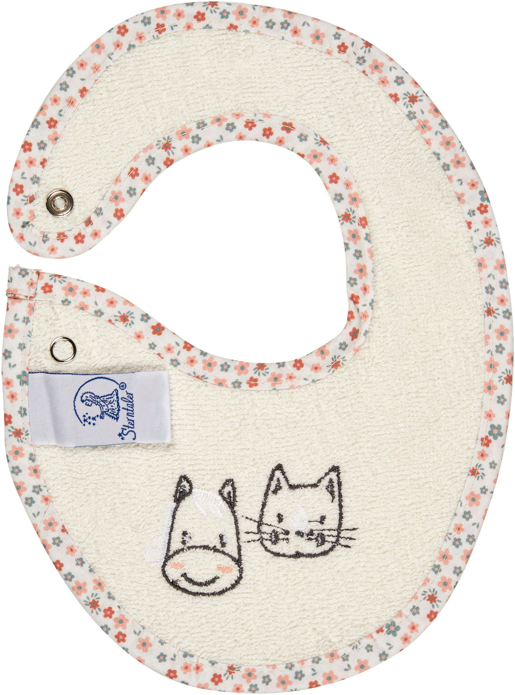 Sterntaler® Lätzchen »Doppelpack Bauernhof, ecru«, (Set, 2 St.)