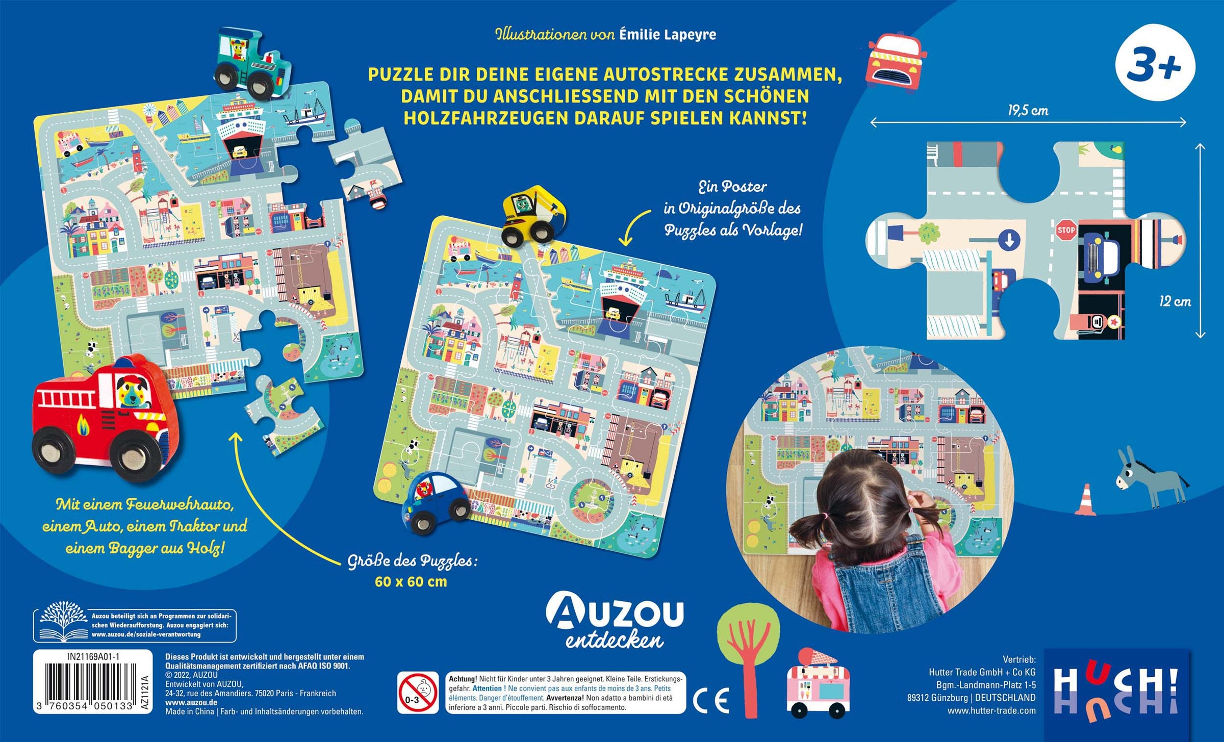 AUZOU Puzzle »Mein erstes Straßenpuzzle«