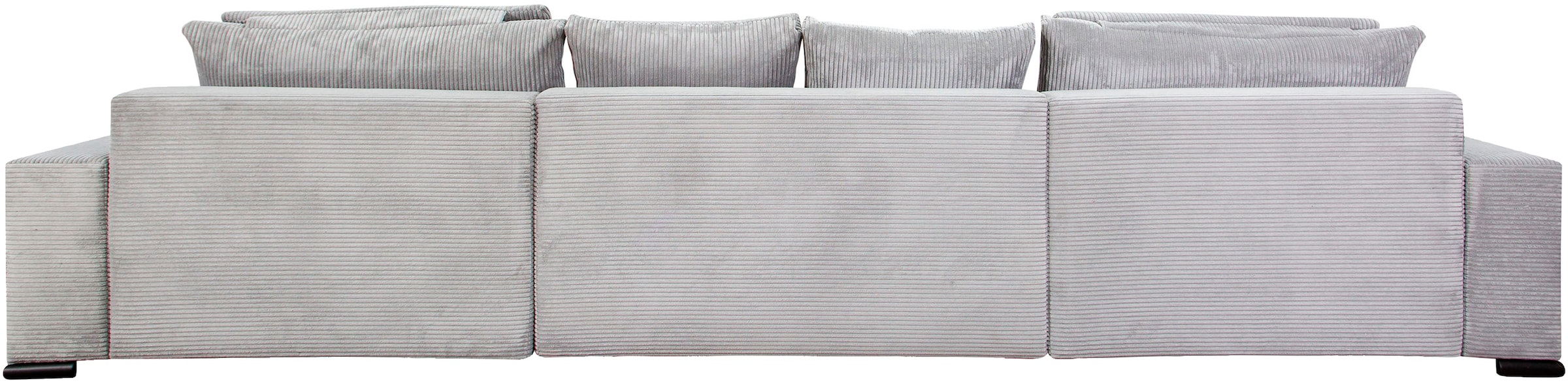 COLLECTION AB Wohnlandschaft »XXXL-Josy Relax U-Form Breite 352 cm, mit 2 gleich großen Recamieren«, inkl. Bettfunktion, Bettkasten, mit 4 Rückenkissen in zwei Größen