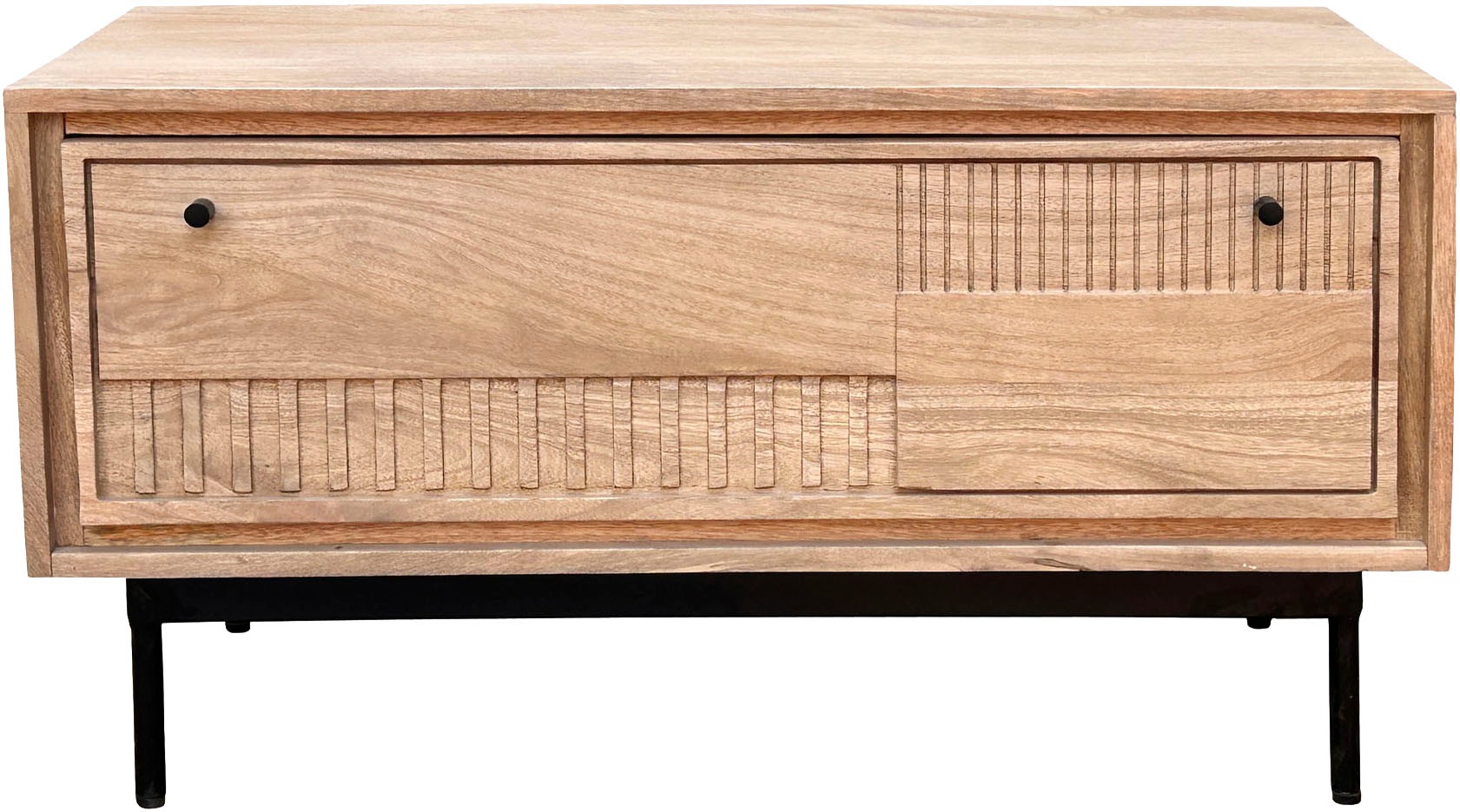 SIT Schuhschrank 1 Stk. tlg. mit dekorativen Lamellen-Schnitzereien