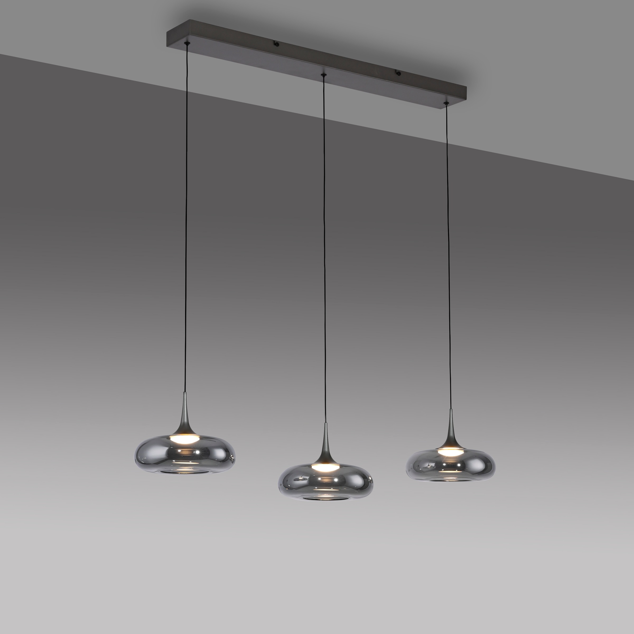 SCHÖNER WOHNEN-Kollektion LED Pendelleuchte »POSH« LED-Board 1 Stk. Warmweiß SCHÖNER WOHNEN Kollektion, SimplyDim, Memoryfunktion, Comfort-Lift