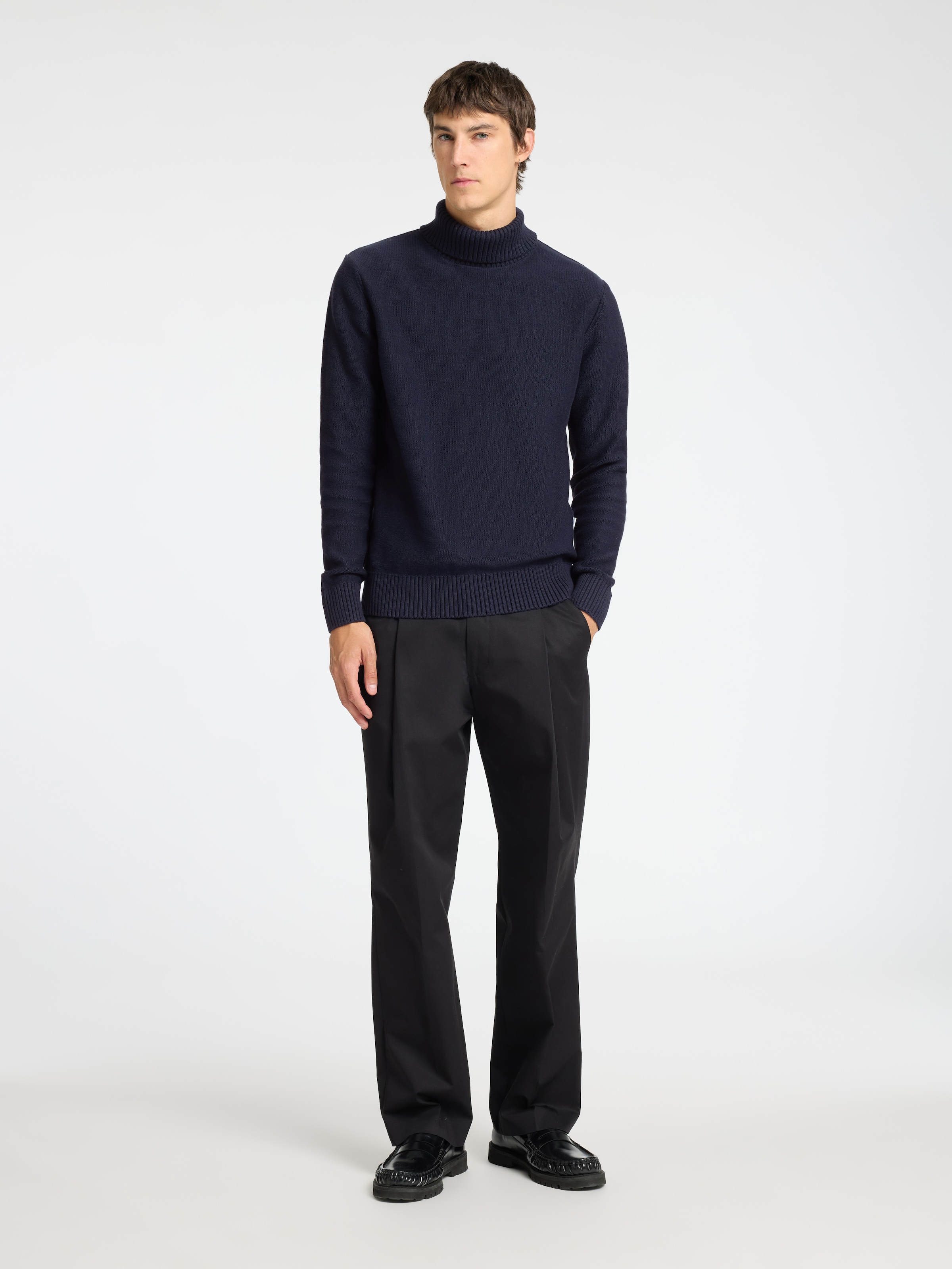 SELECTED HOMME Rollkragenpullover »SLHAXEL LS KNIT ROLL NECK NOOS«