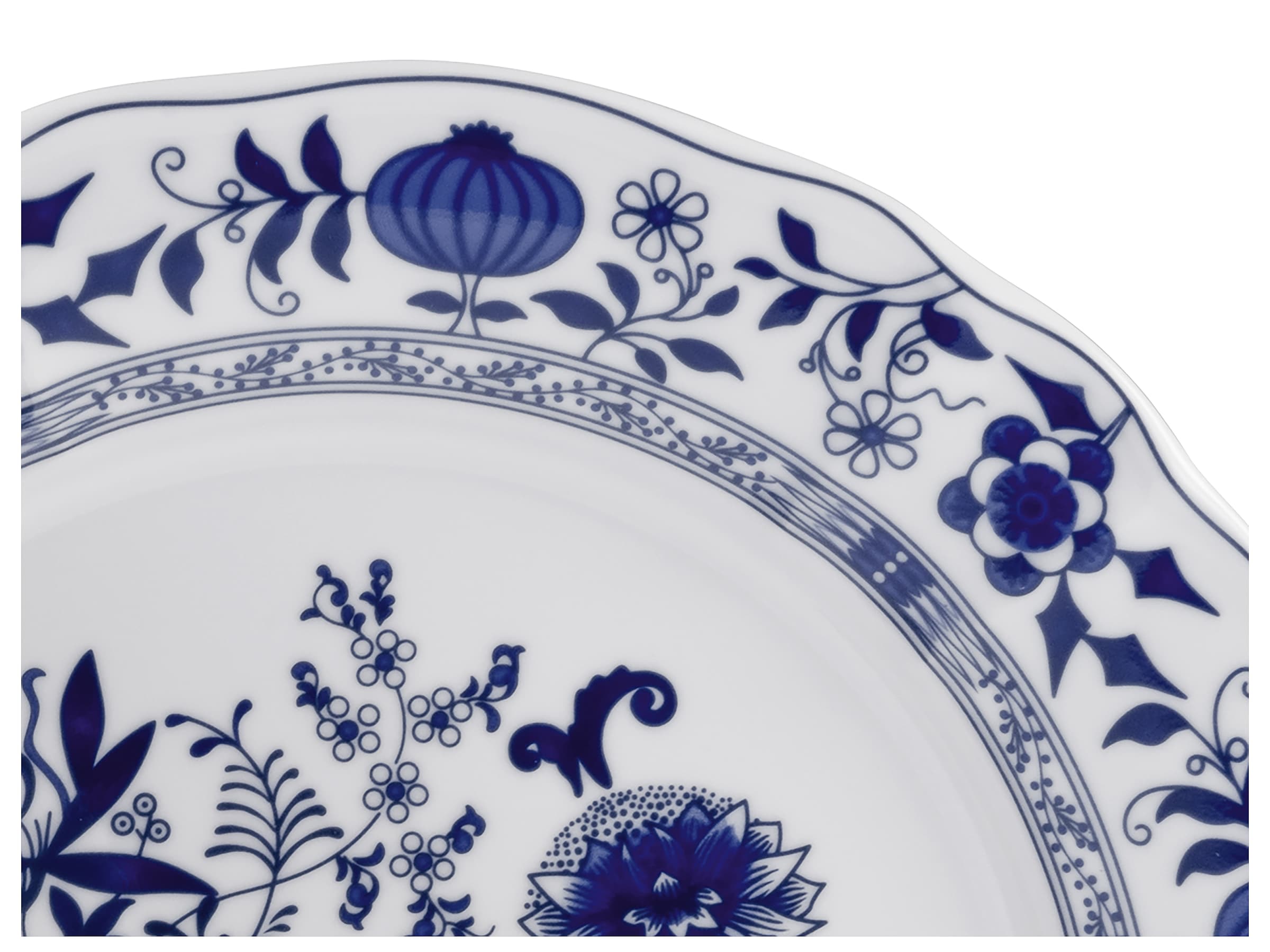 CreaTable Kombiservice »Flora Zwiebelmuster, Kombi-Service 30-tlg«, (Set, 30 tlg.), Nostalgisch, Vintage