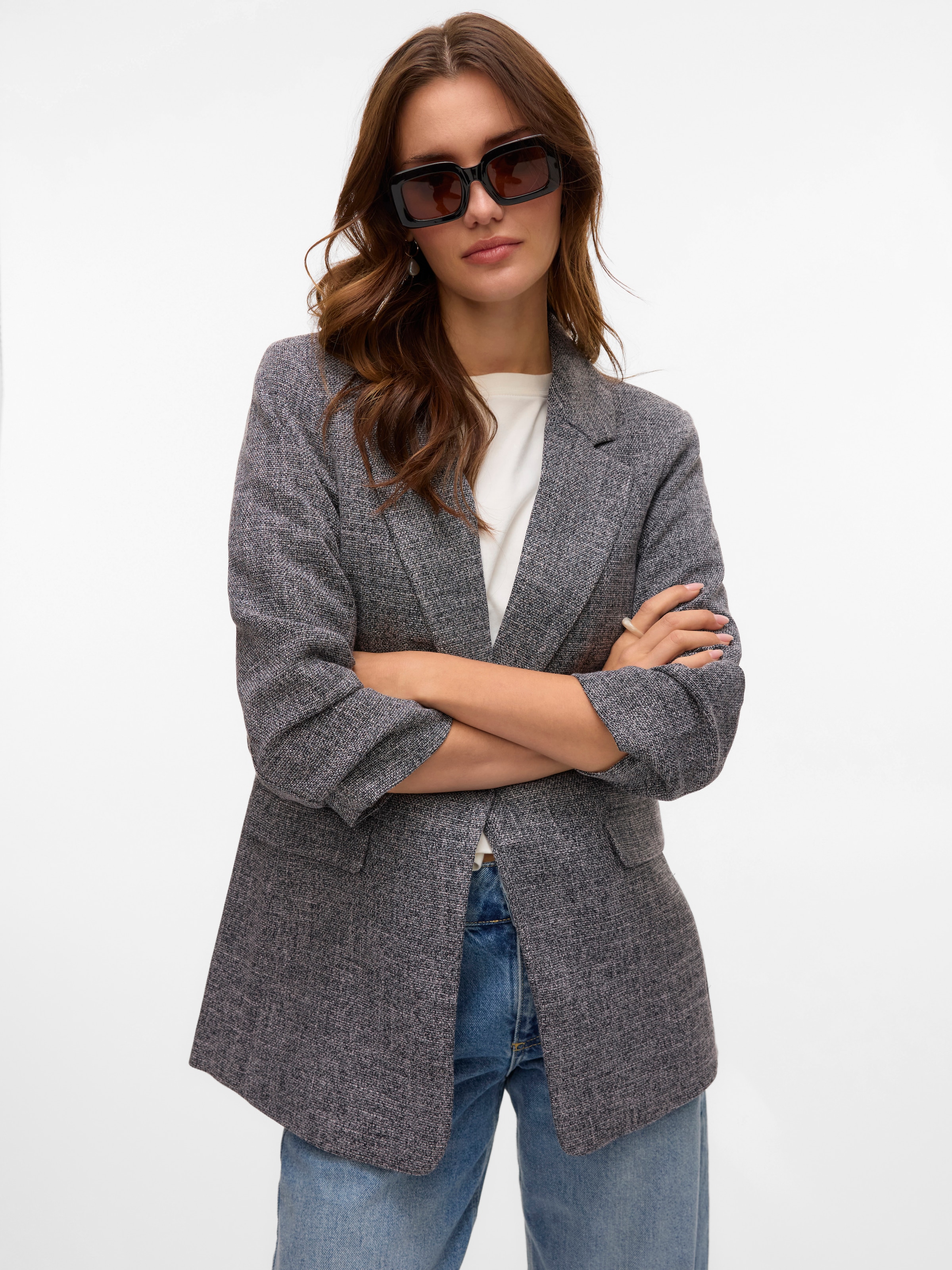 Vero Moda Longblazer »VMFRIDA LS REGULAR BLAZER NOOS«