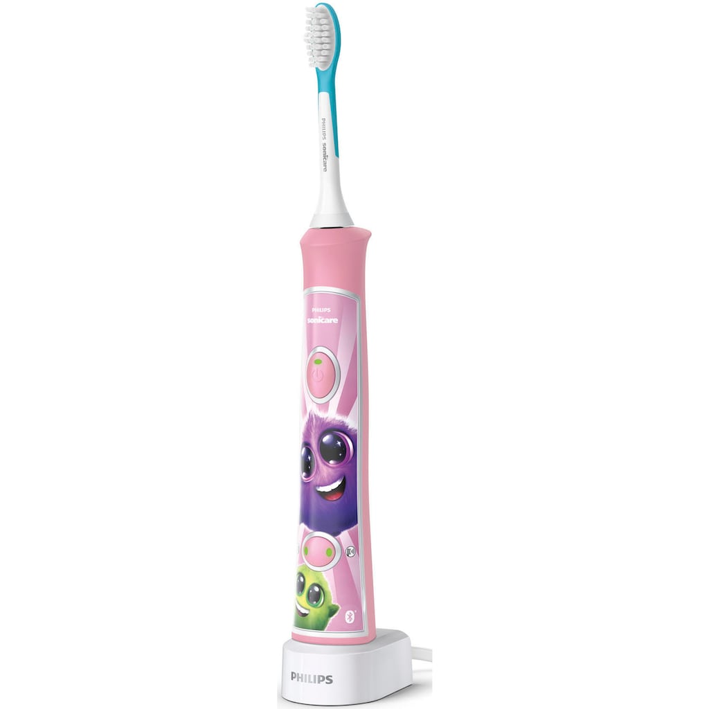 Philips Sonicare Elektrische Kinderzahnbürste »HX6352/42«, 2 St. Aufsteckbürsten, mit interaktiver Zahnputz-App