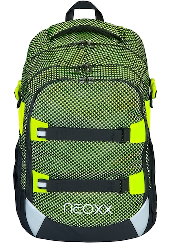 Schulrucksack »Active, All about Neon«, reflektierende Details