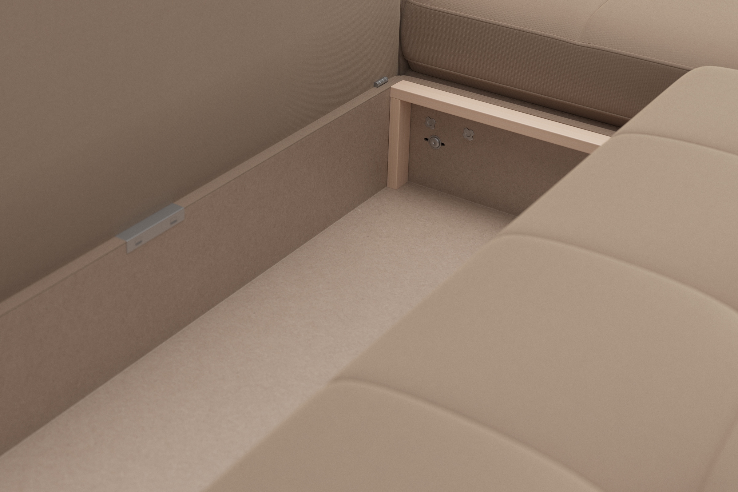 sit&more Ecksofa »Latigo L-Form«, mit Mega-Recamiere, wahlweise mit Bettfunktion und Bettkasten