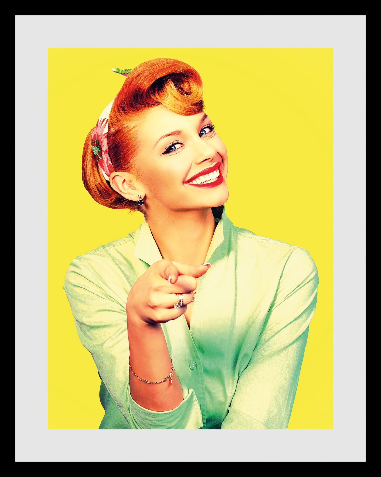 queence Bild »You can do it!«, Frau-Bilder von Frauen-Art-Kunst-Fashion-Mod günstig online kaufen